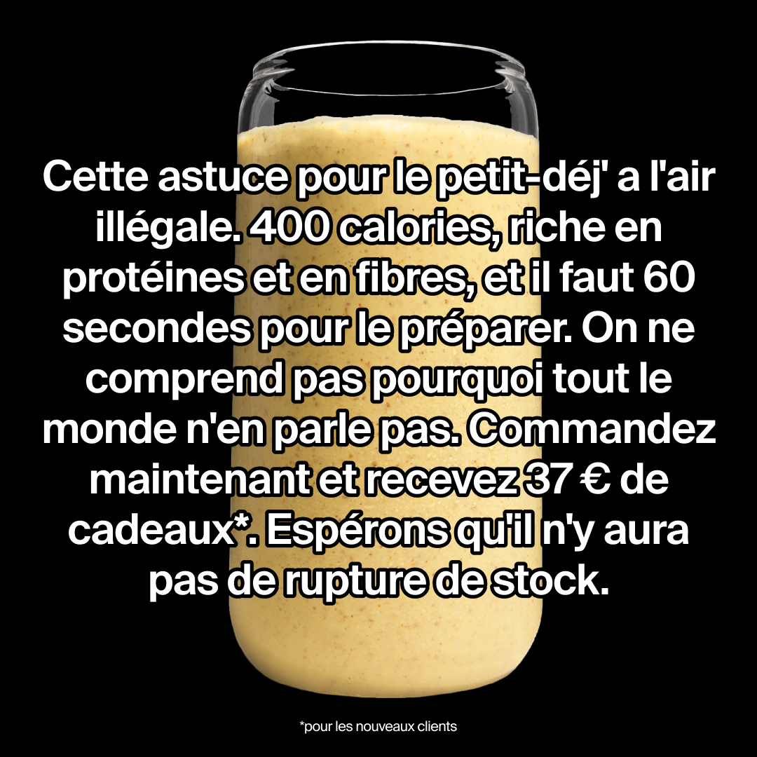 Huel Facebook ad