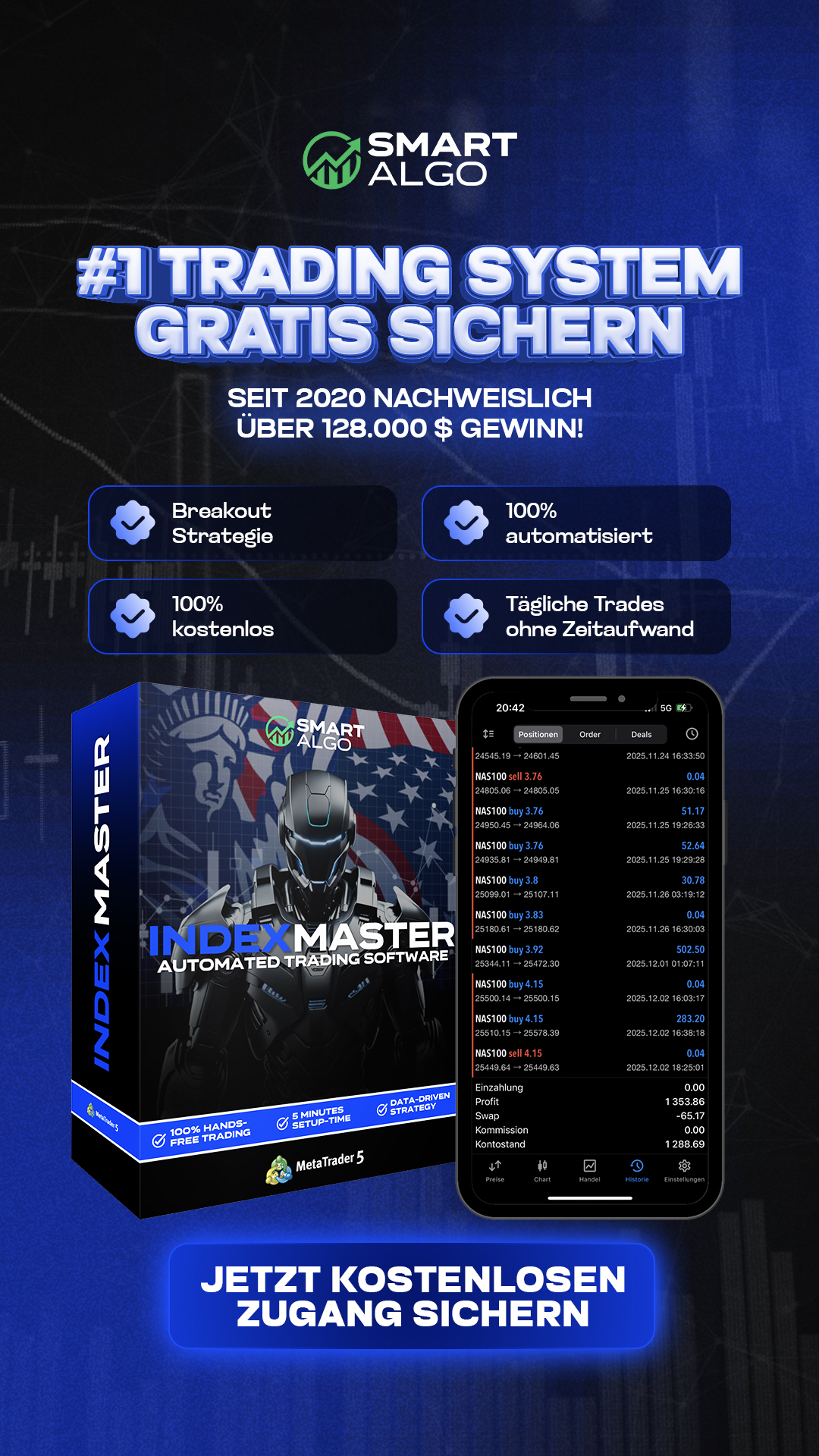 SMART ALGO Facebook ad