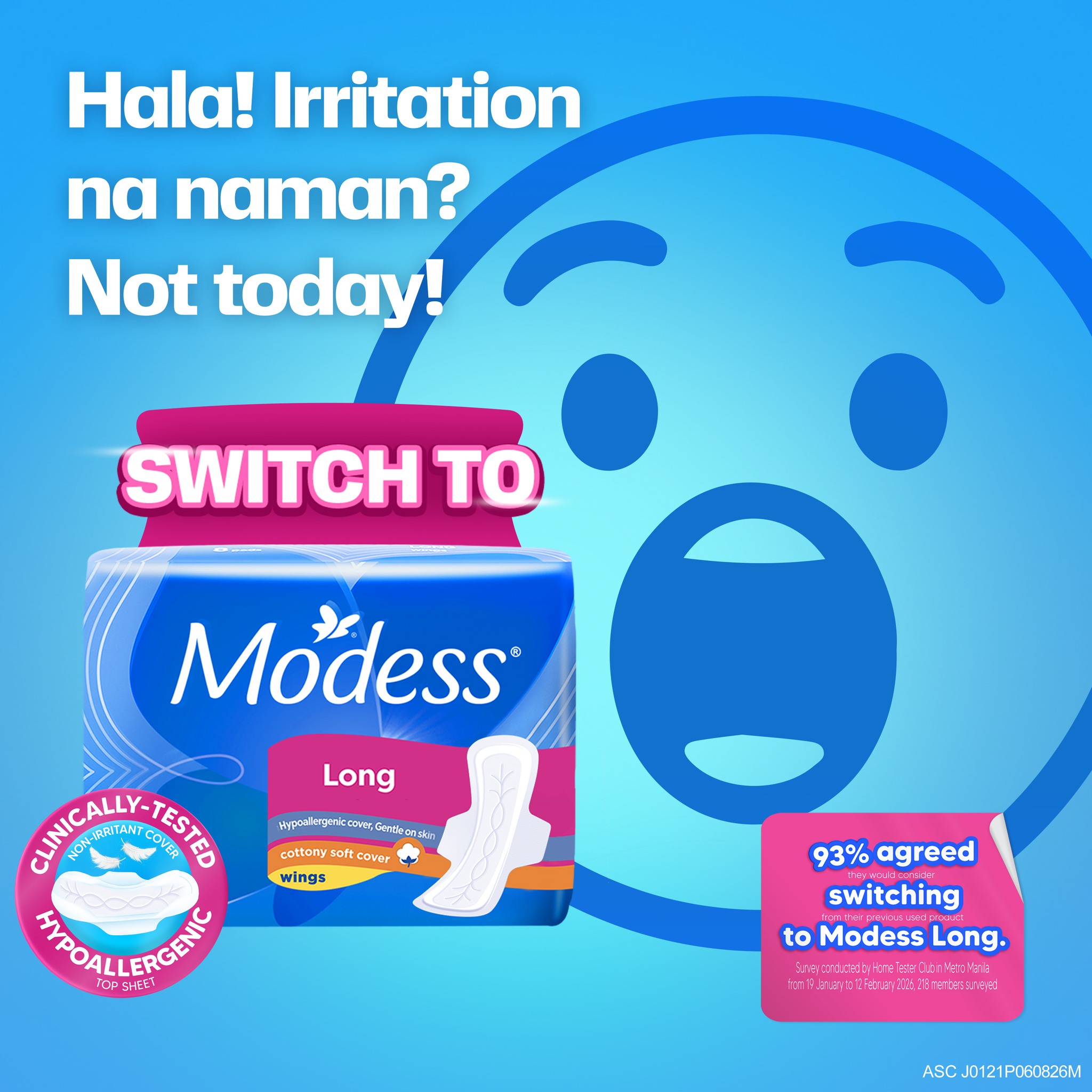 Modess Angels Facebook ad