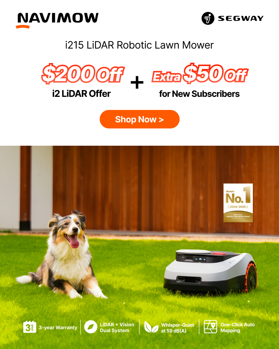 Segway Navimow Facebook ad from Aug 13, 2026