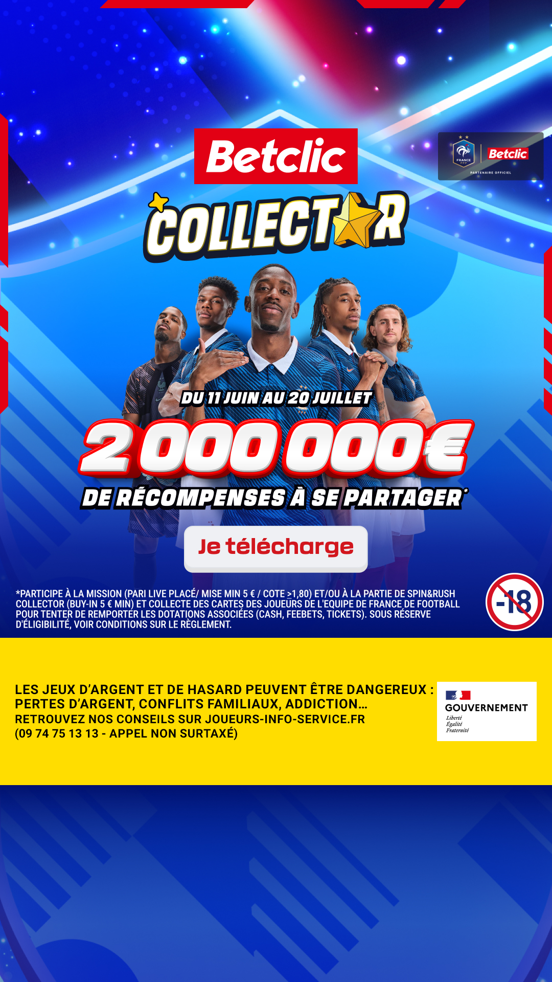 Betclic Facebook ad