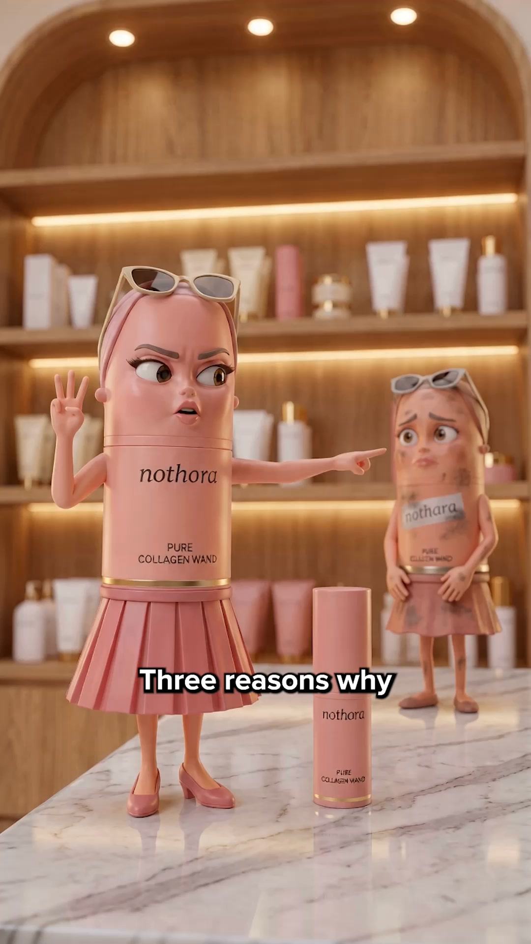 Nothora Facebook ad: Irresistibly Smooth Skin In Seconds