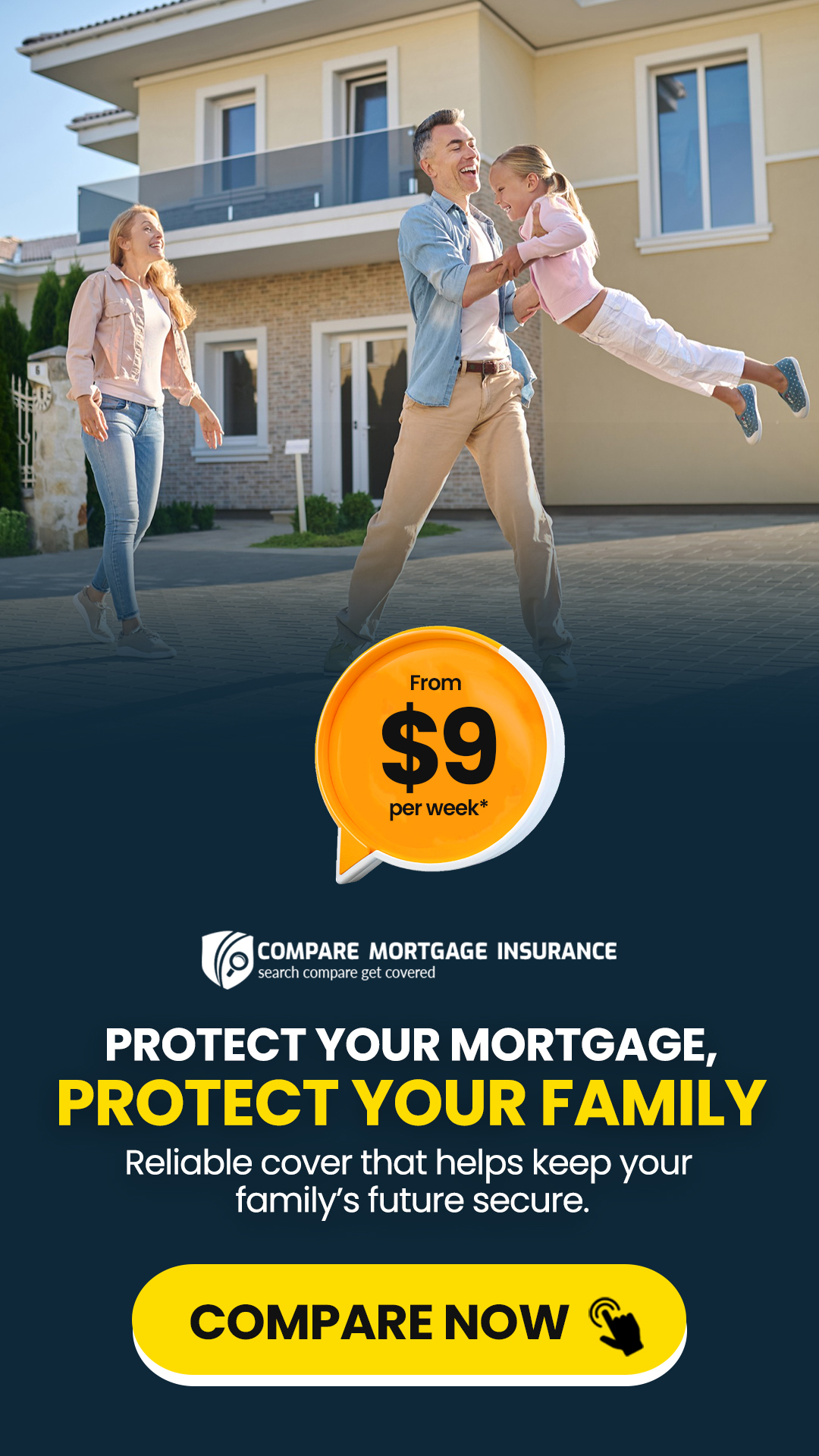 Compare Mortgage Protection Facebook ad