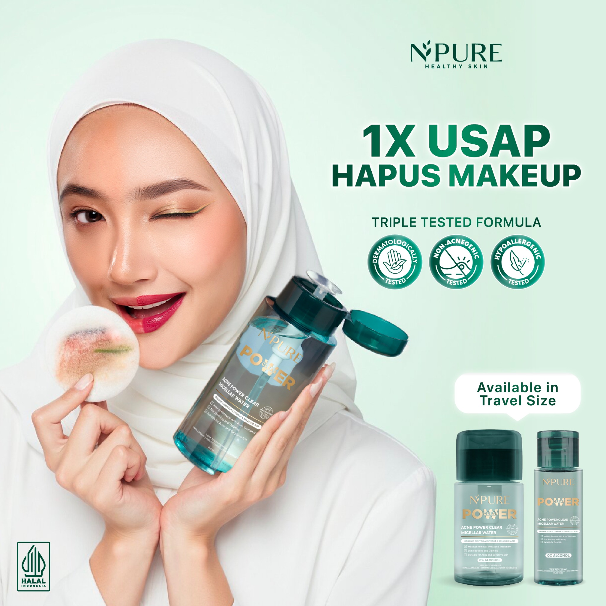 Npure Skincare Facebook ad