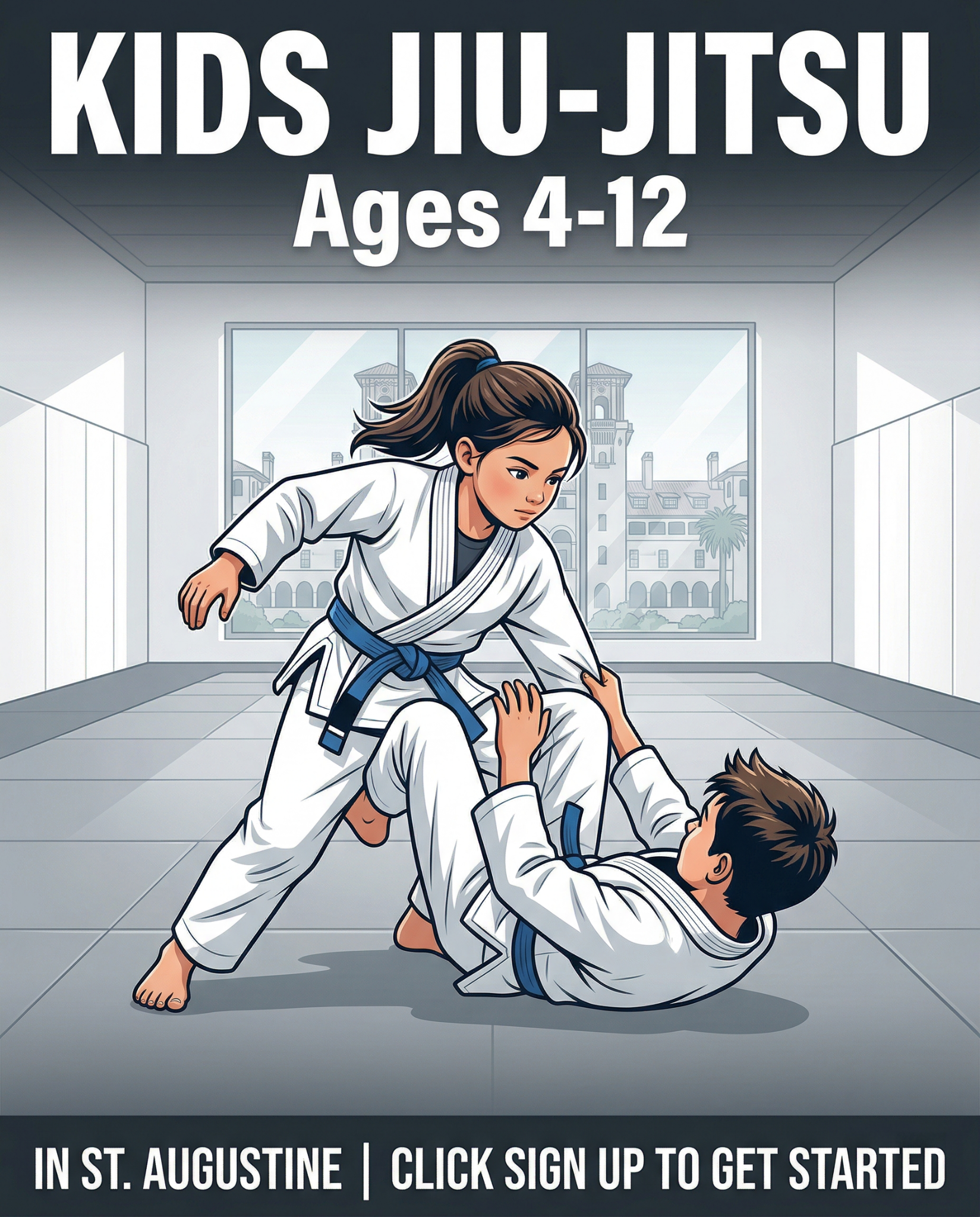Art of War Jiu Jitsu St. Augustine  Facebook ad