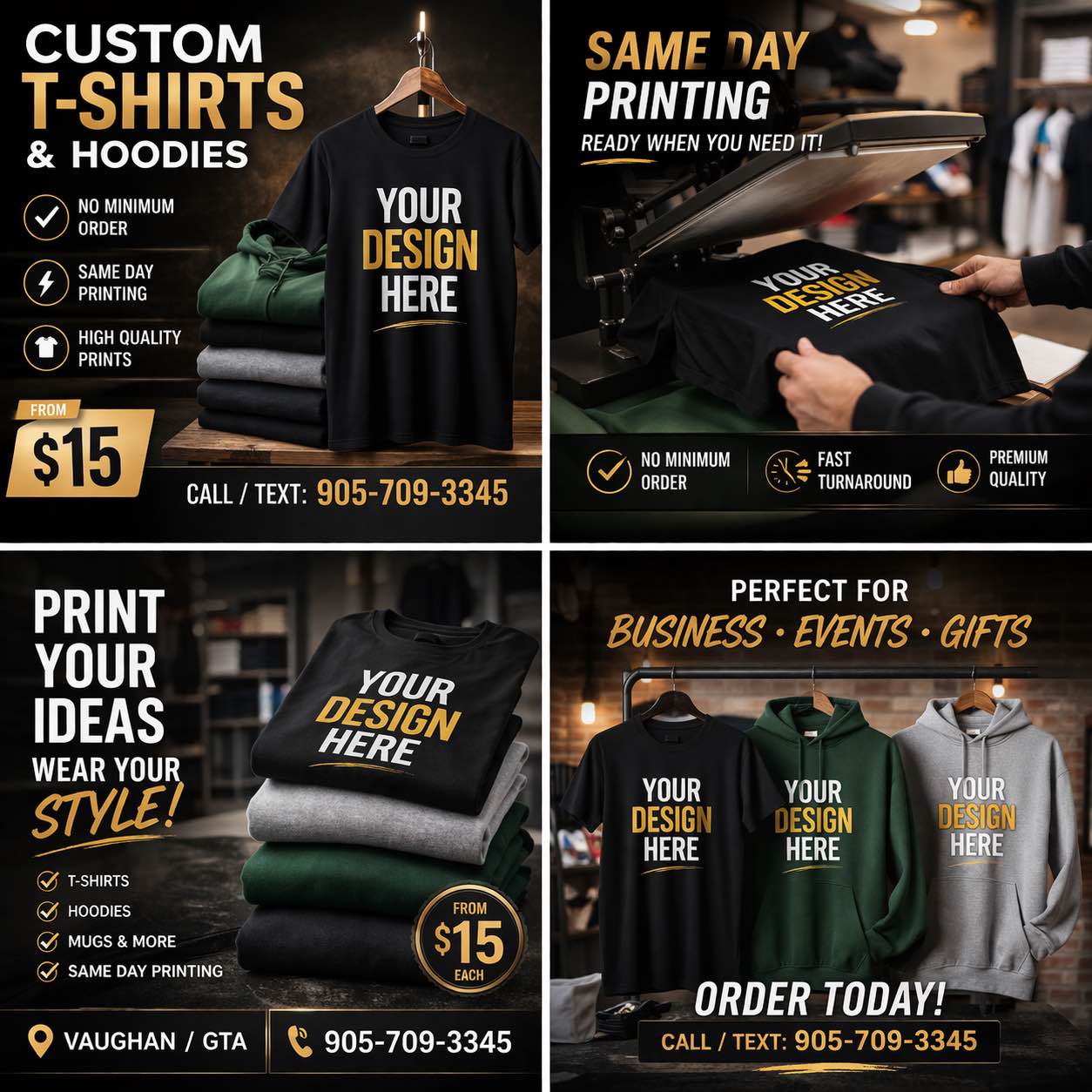 Ahmed Al Sabry Facebook ad: Custom T-Shirt and Hoodie Printing