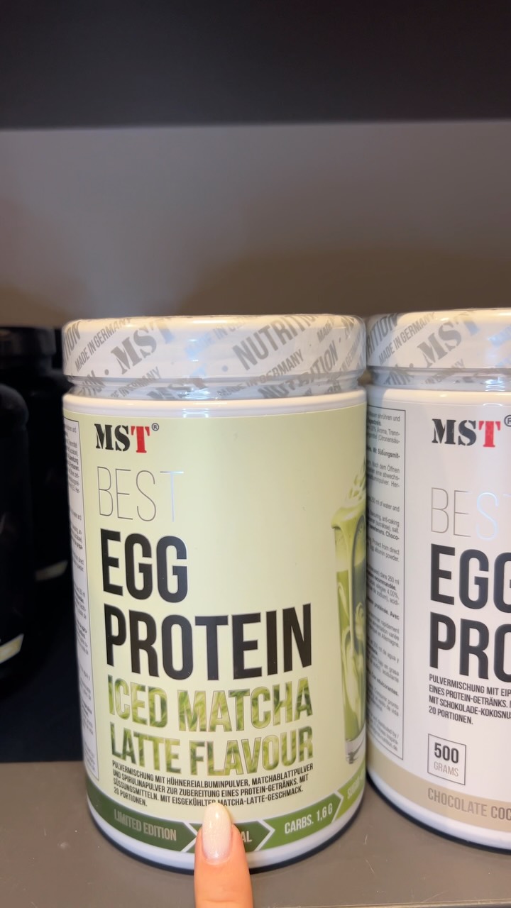 Proteinas.lt maisto papildai Facebook ad: MST EGG PROTEIN, alternatyva whey ir augaliniams proteinams