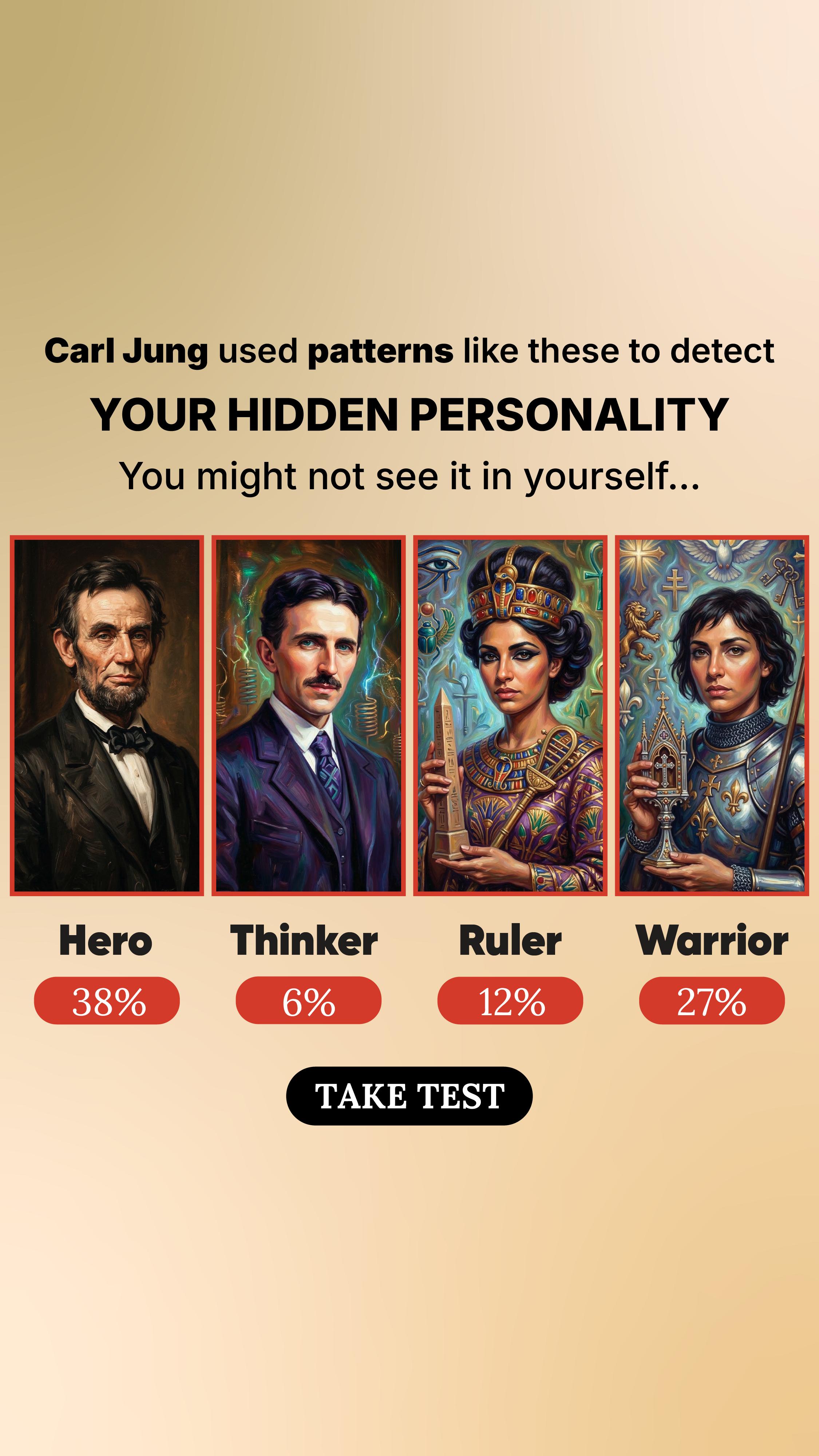 Personality Type Facebook ad