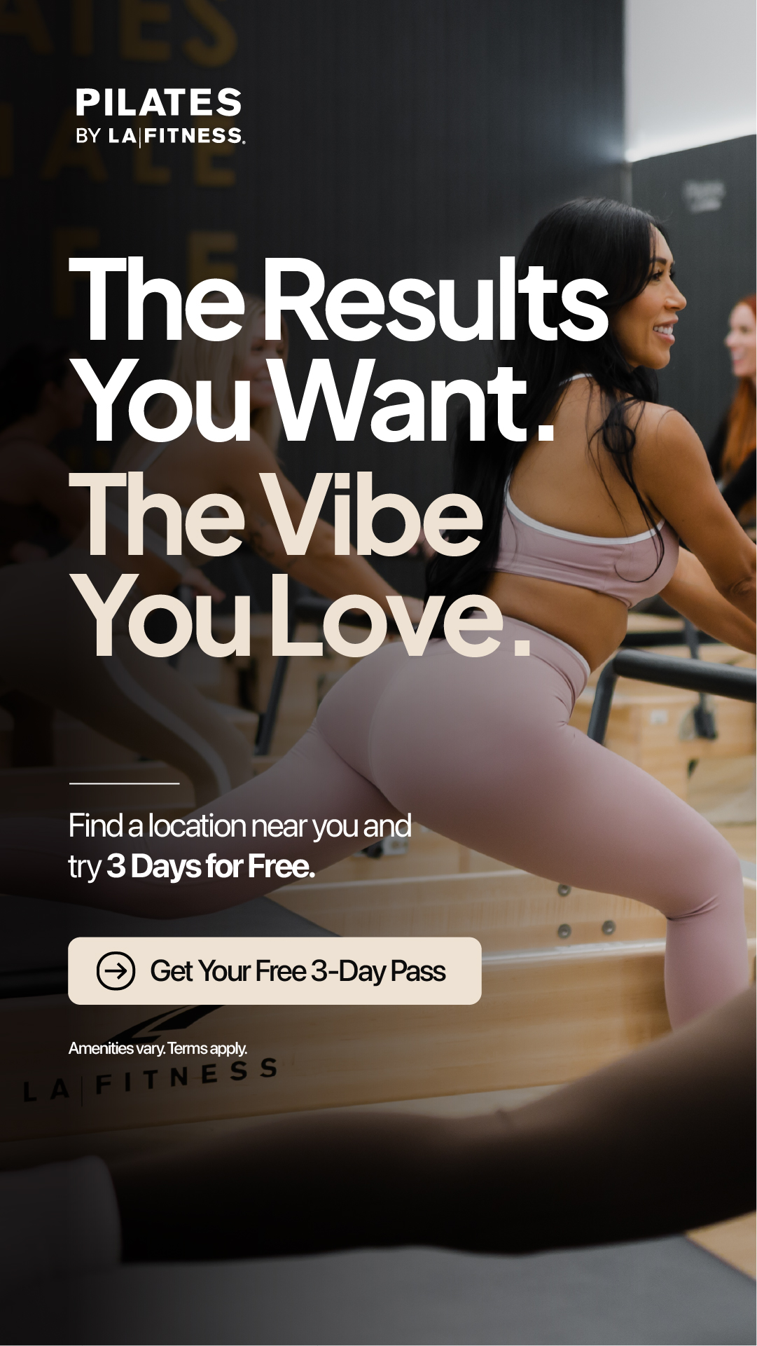 LA Fitness Facebook ad