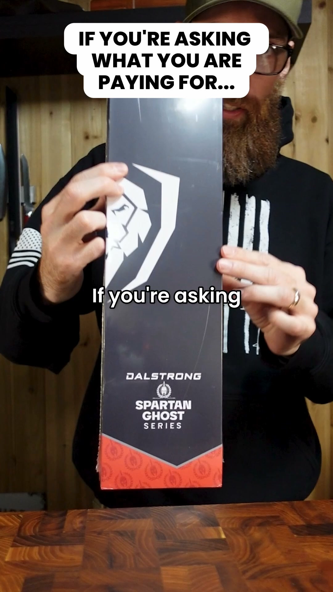 Dalstrong Facebook ad: Chef's Knife 8 | Spartan Ghost Series | Dalstrong