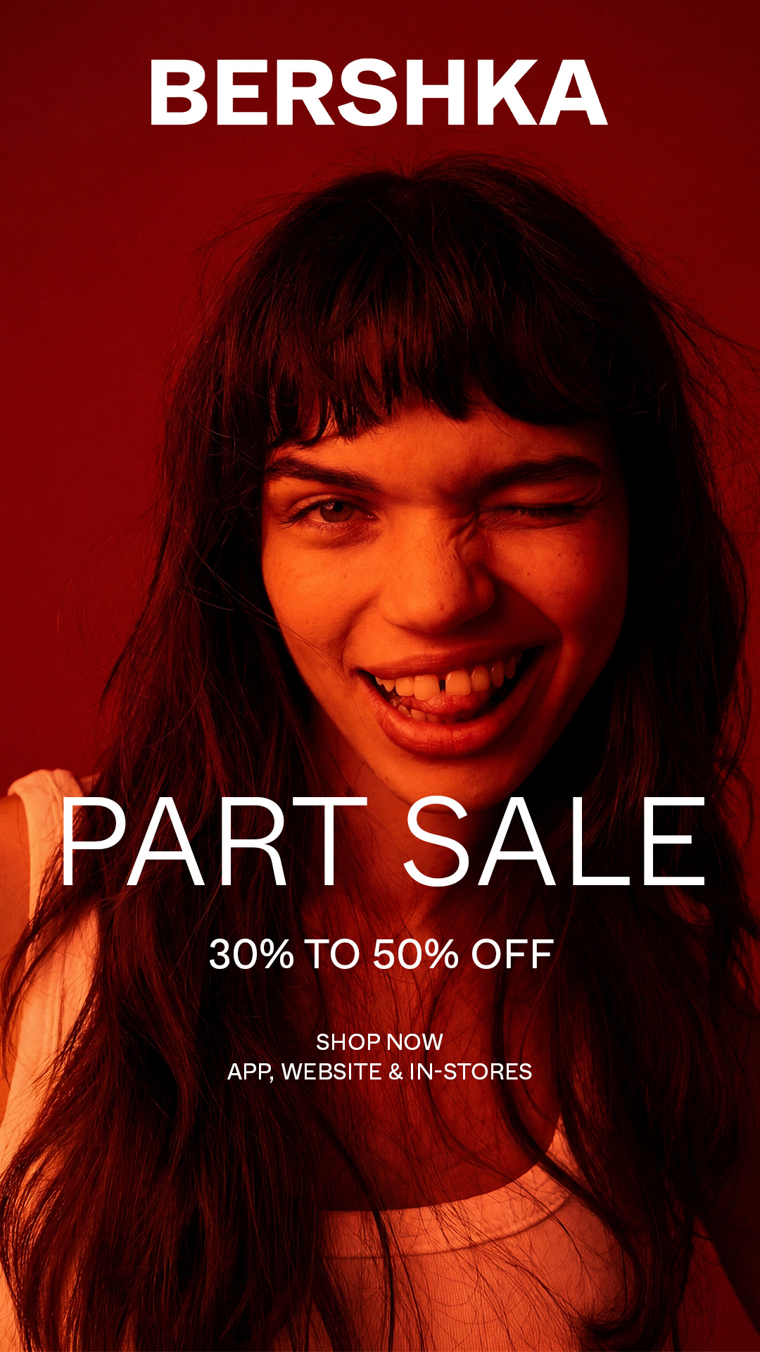 Bershka Facebook ad