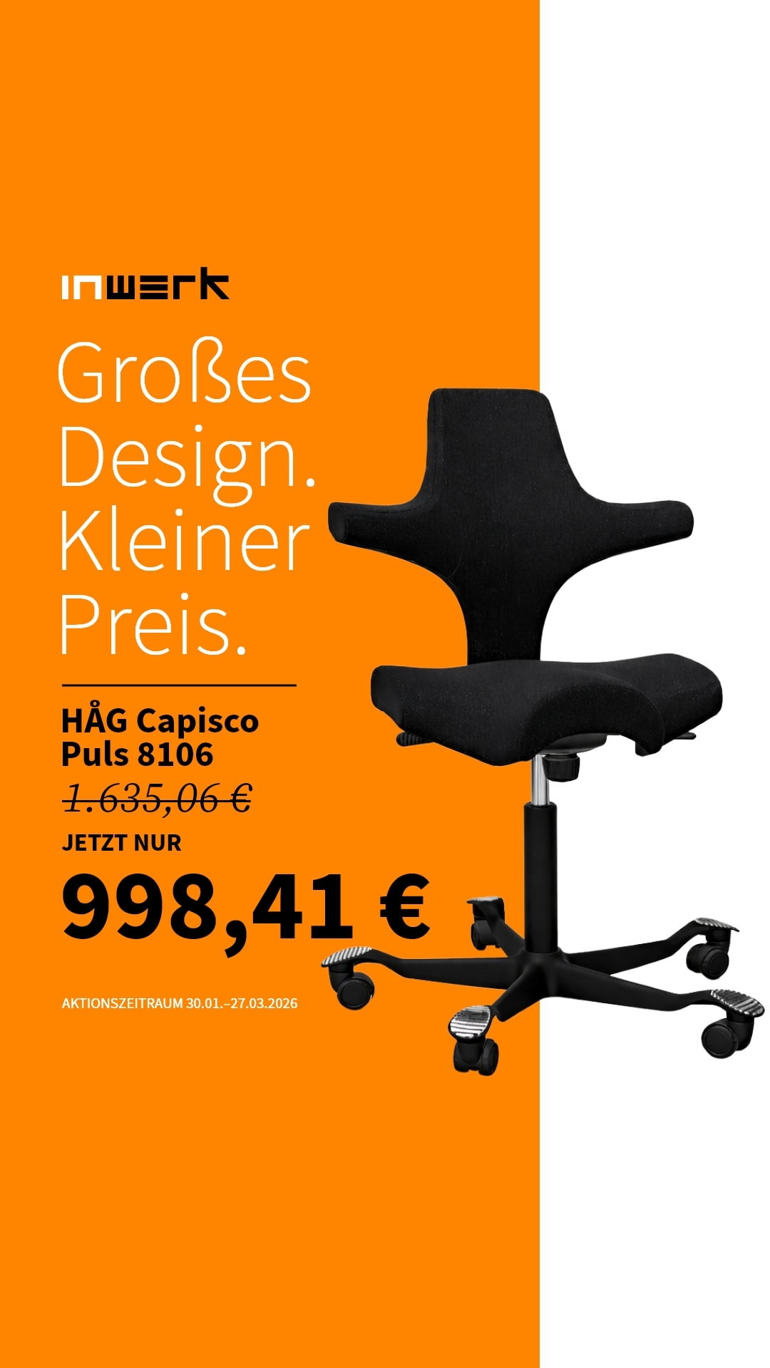 Inwerk Büromöbel Facebook ad from Jun 22, 2026