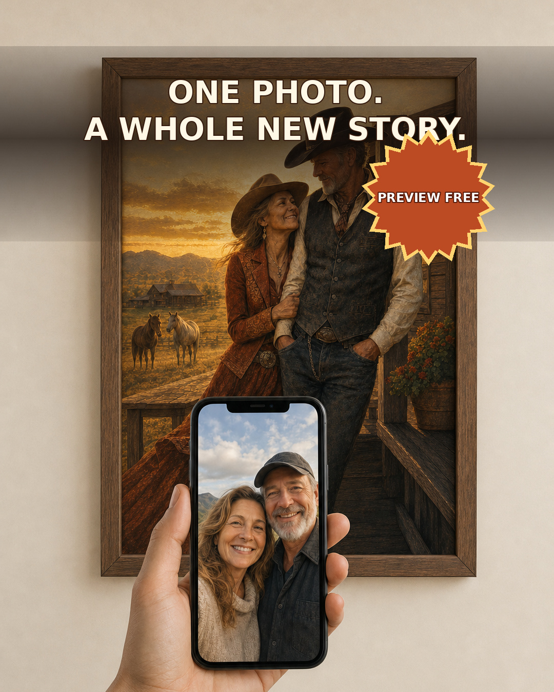 PortraitGift.Com Facebook ad