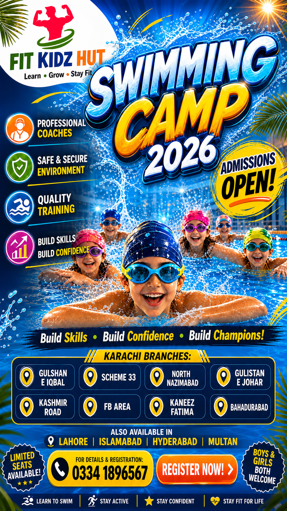 FIT KIDZ HUT Facebook ad