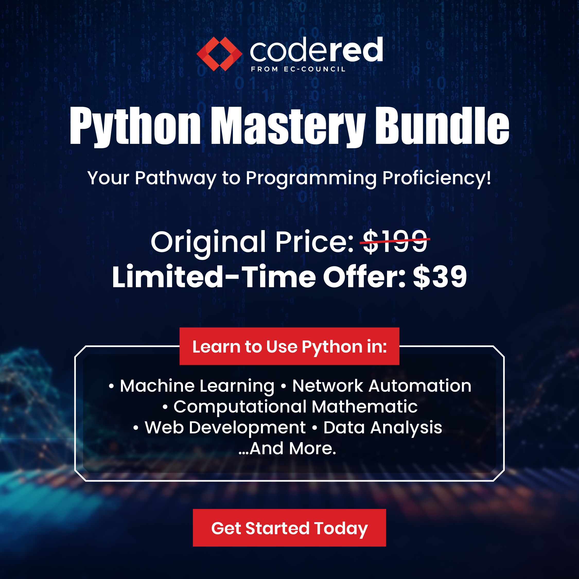 CodeRed Facebook ad