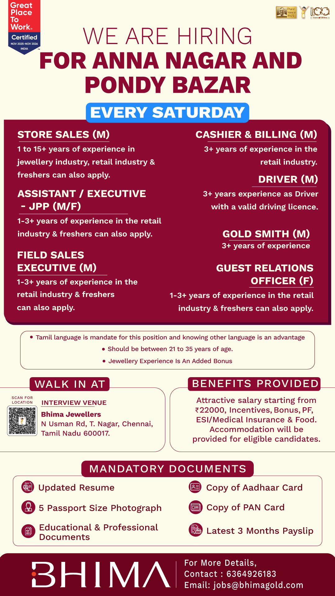 Bhima Gold - B Krishnan Group Facebook ad