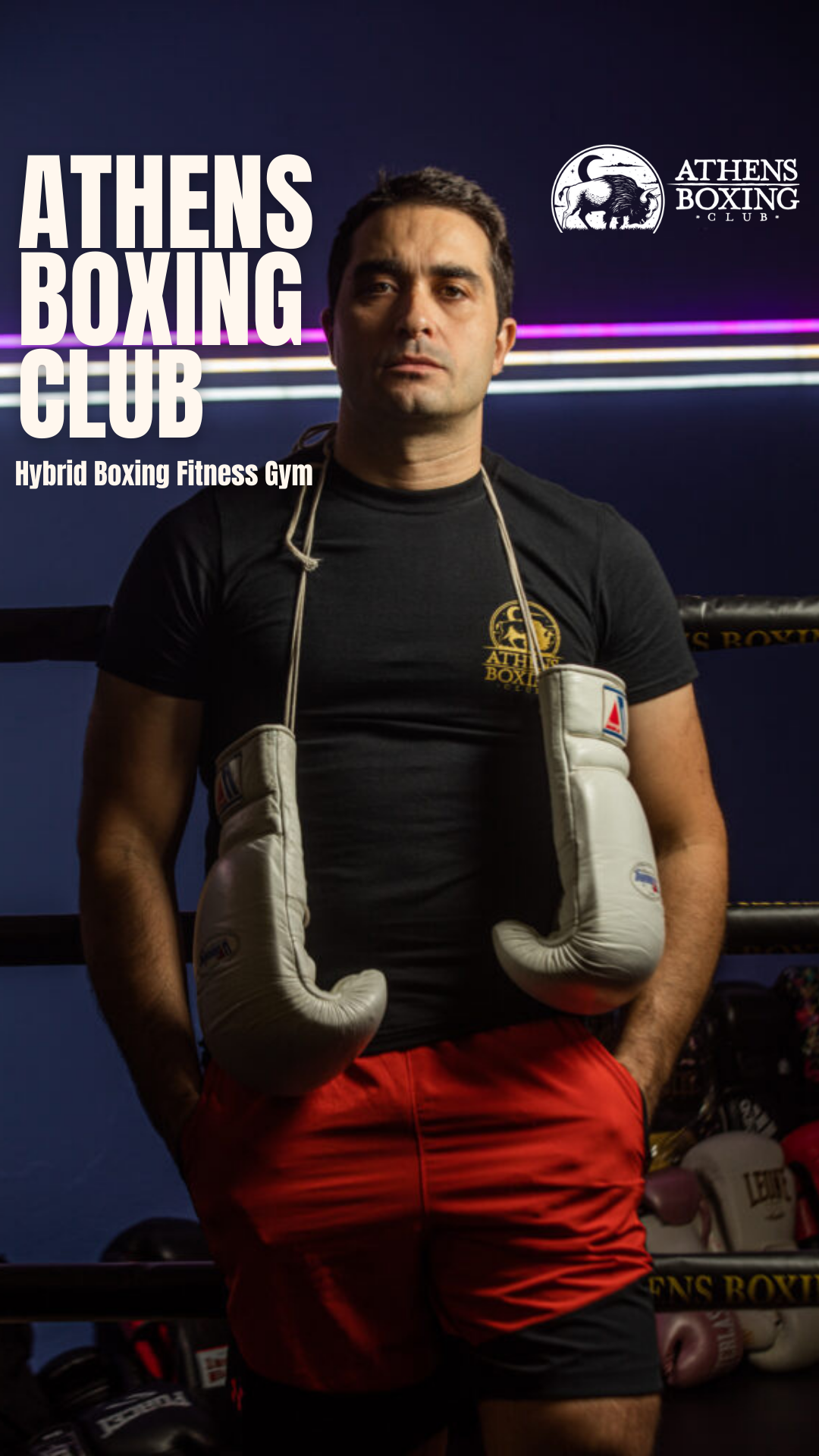 Athens Boxing Club Facebook ad