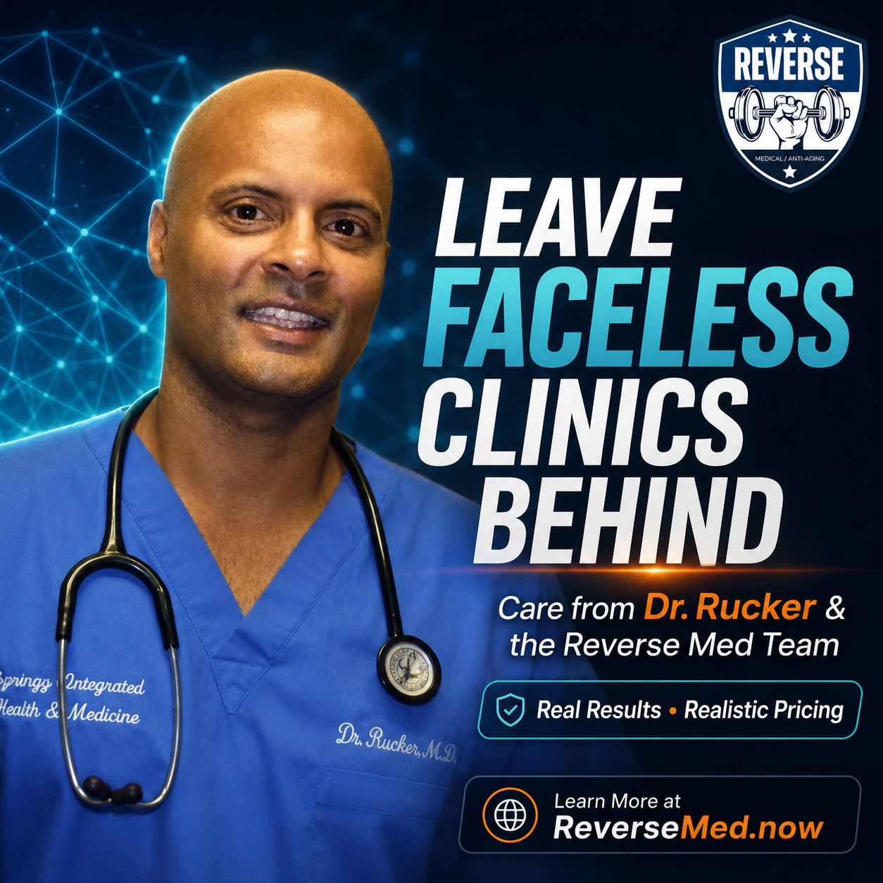 Dr. Rucker's Reverse Medical Facebook ad from Jun 24, 2026