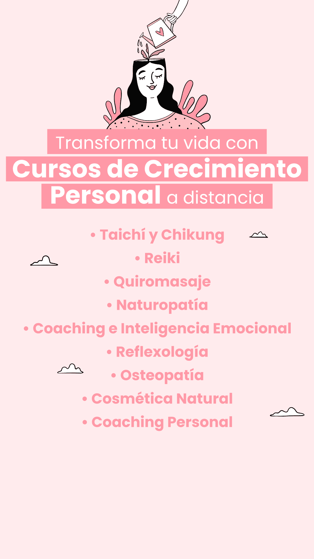 Cursos de Crecimiento Personal Facebook ad