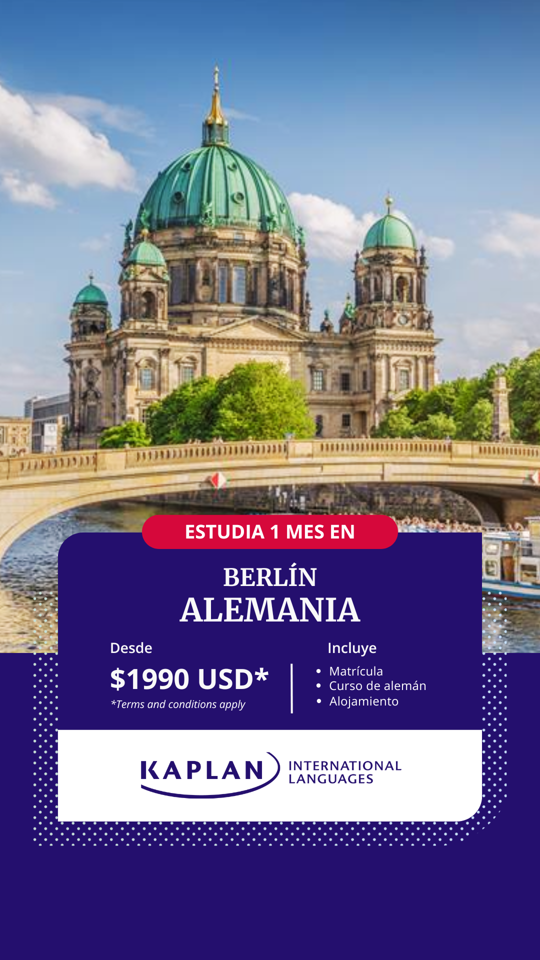 Kaplan International Languages - Latinoamérica Facebook ad