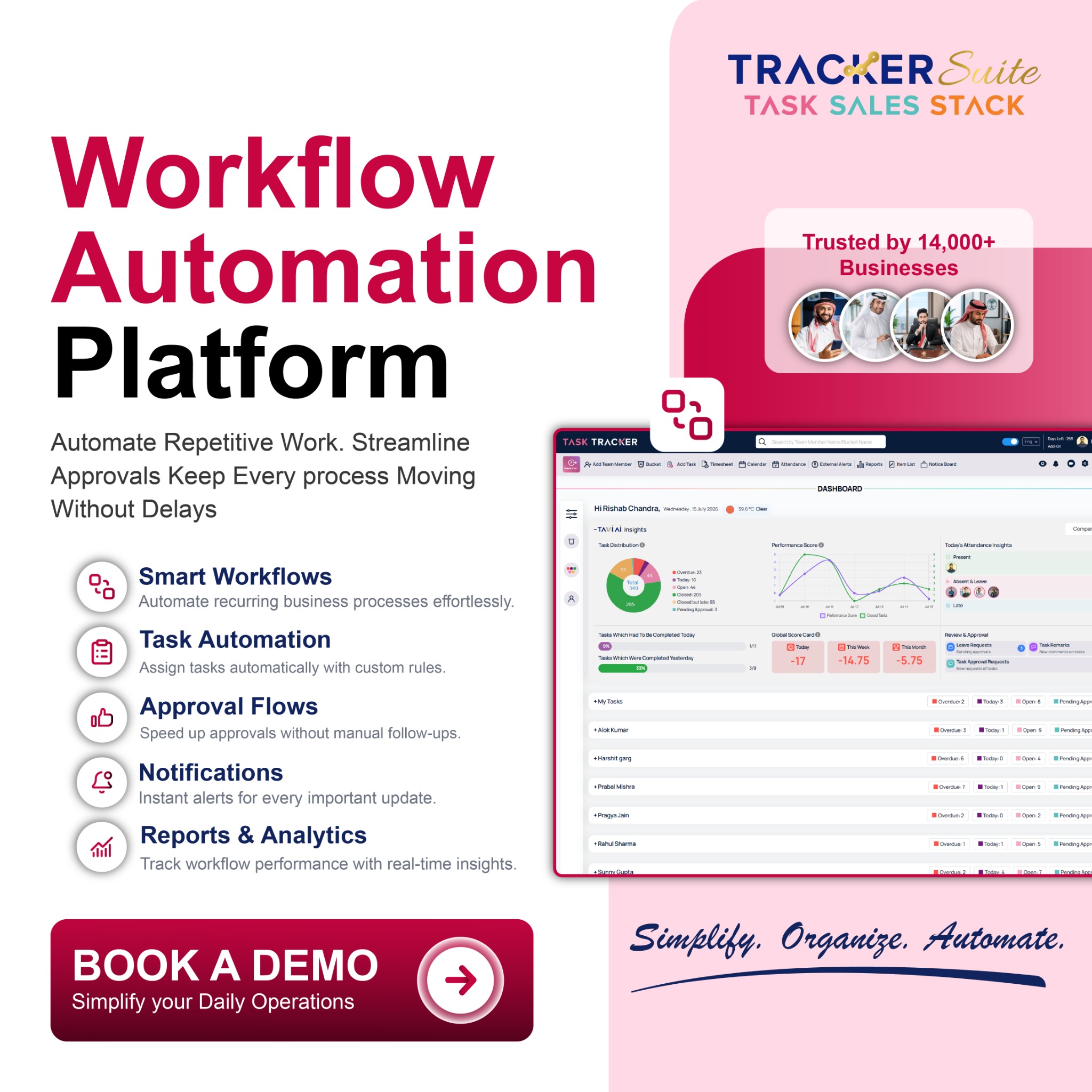 Task Tracker Facebook ad