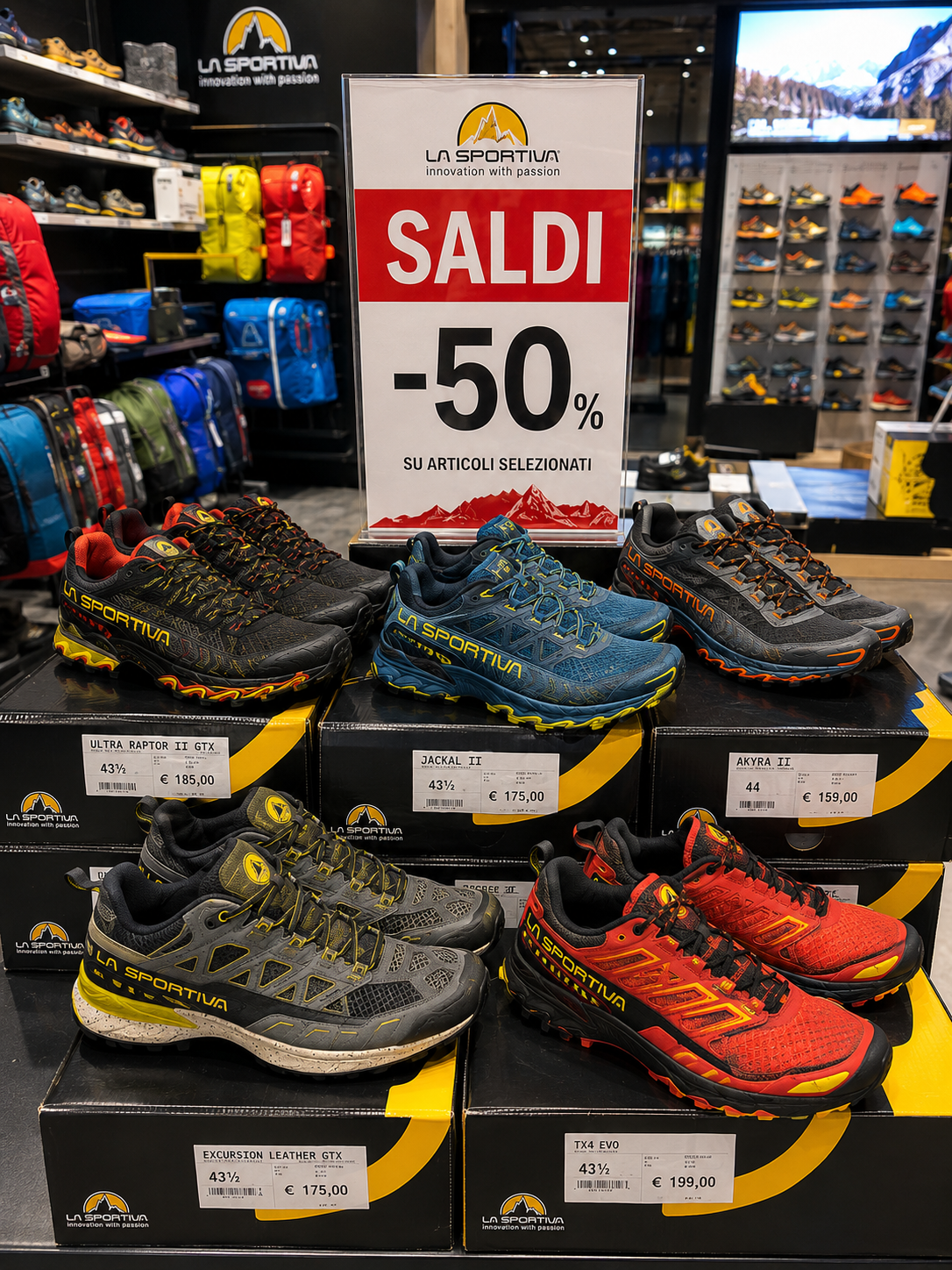 La Sportivas-Super Fan Facebook ad: Collezione estiva La Sportiva Sportiva