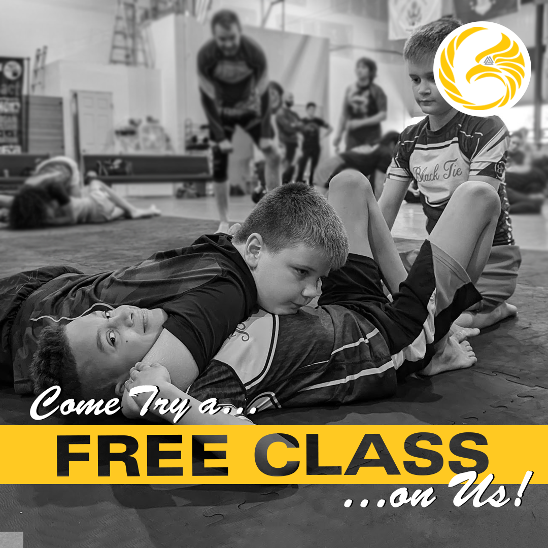 Trinity Martial Arts - Black Tie Jiu Jitsu Kzoo Facebook ad