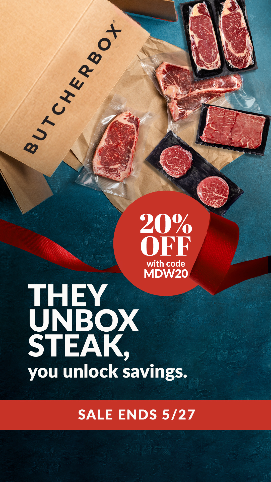 ButcherBox Facebook ad
