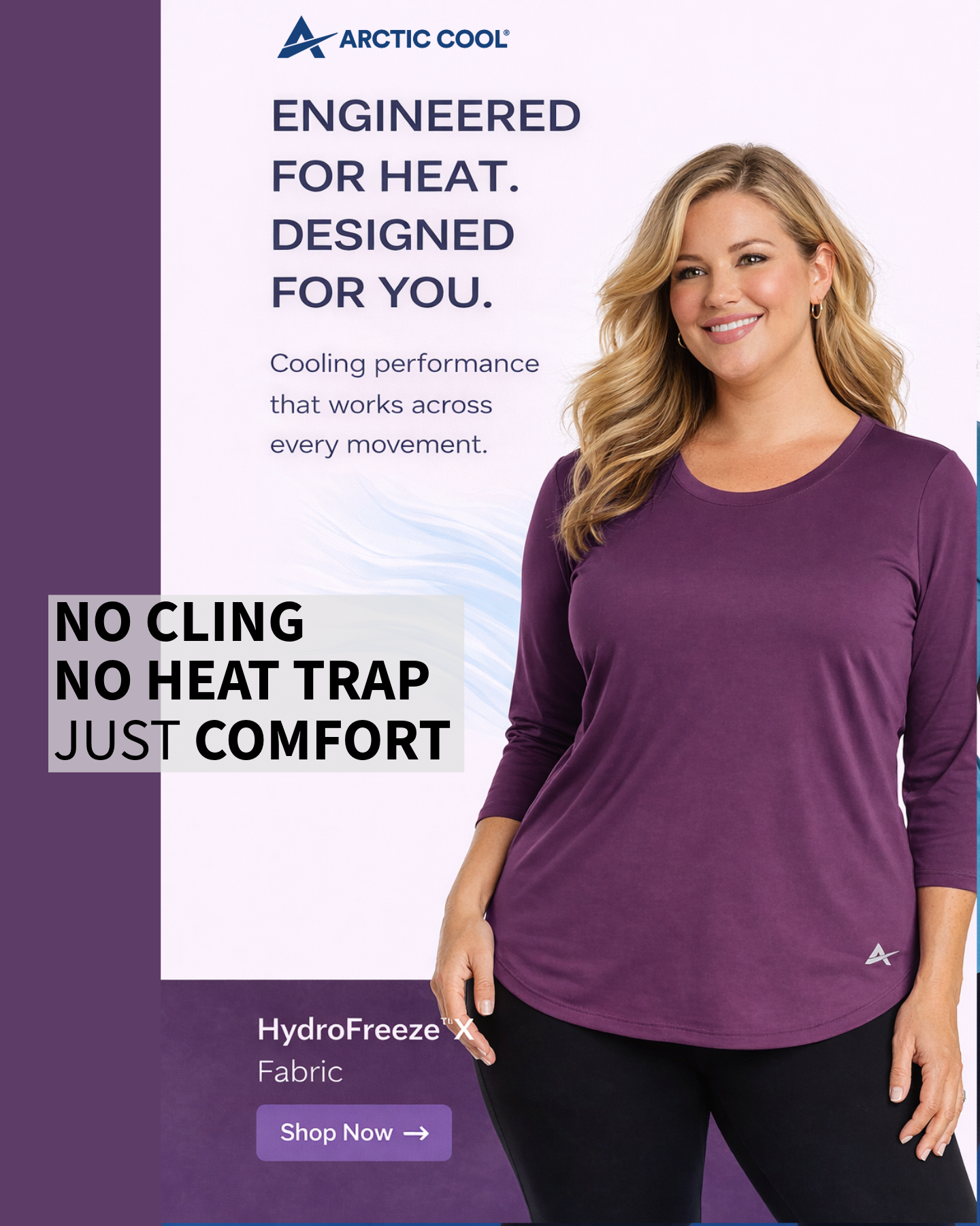 Arctic Cool Facebook ad