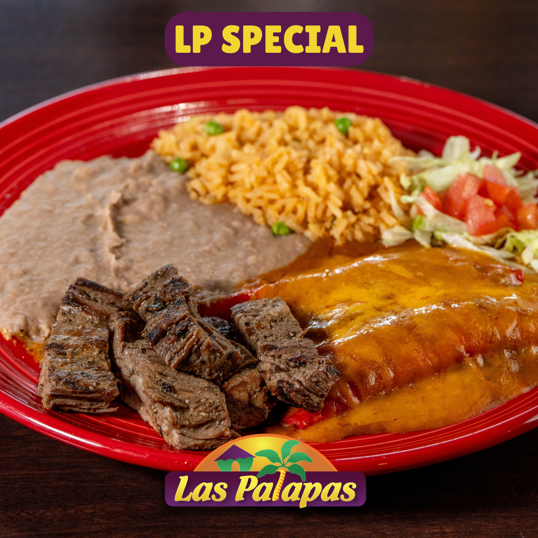 Las Palapas Restaurants Facebook ad from May 19, 2026