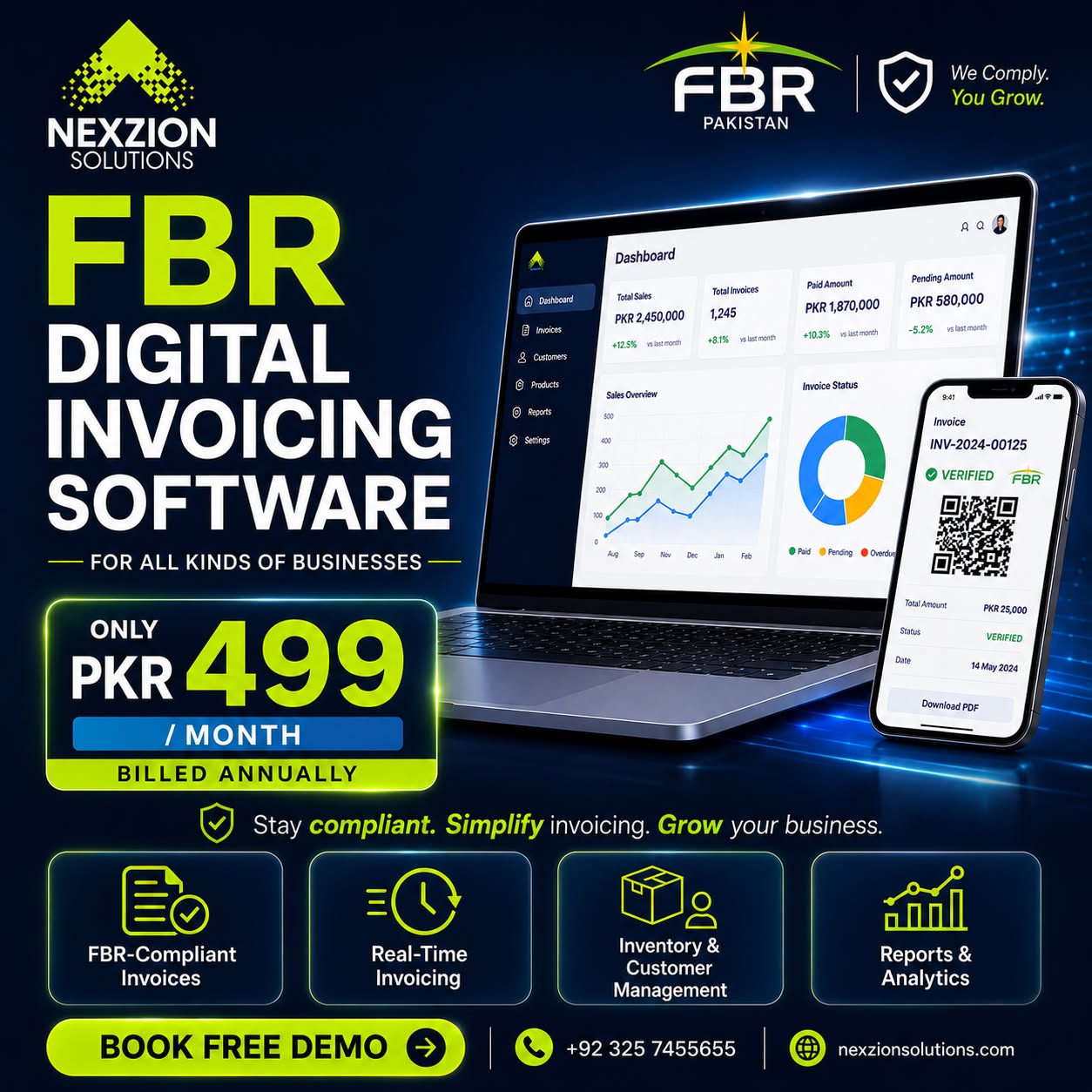 NexZion Solutions Facebook ad