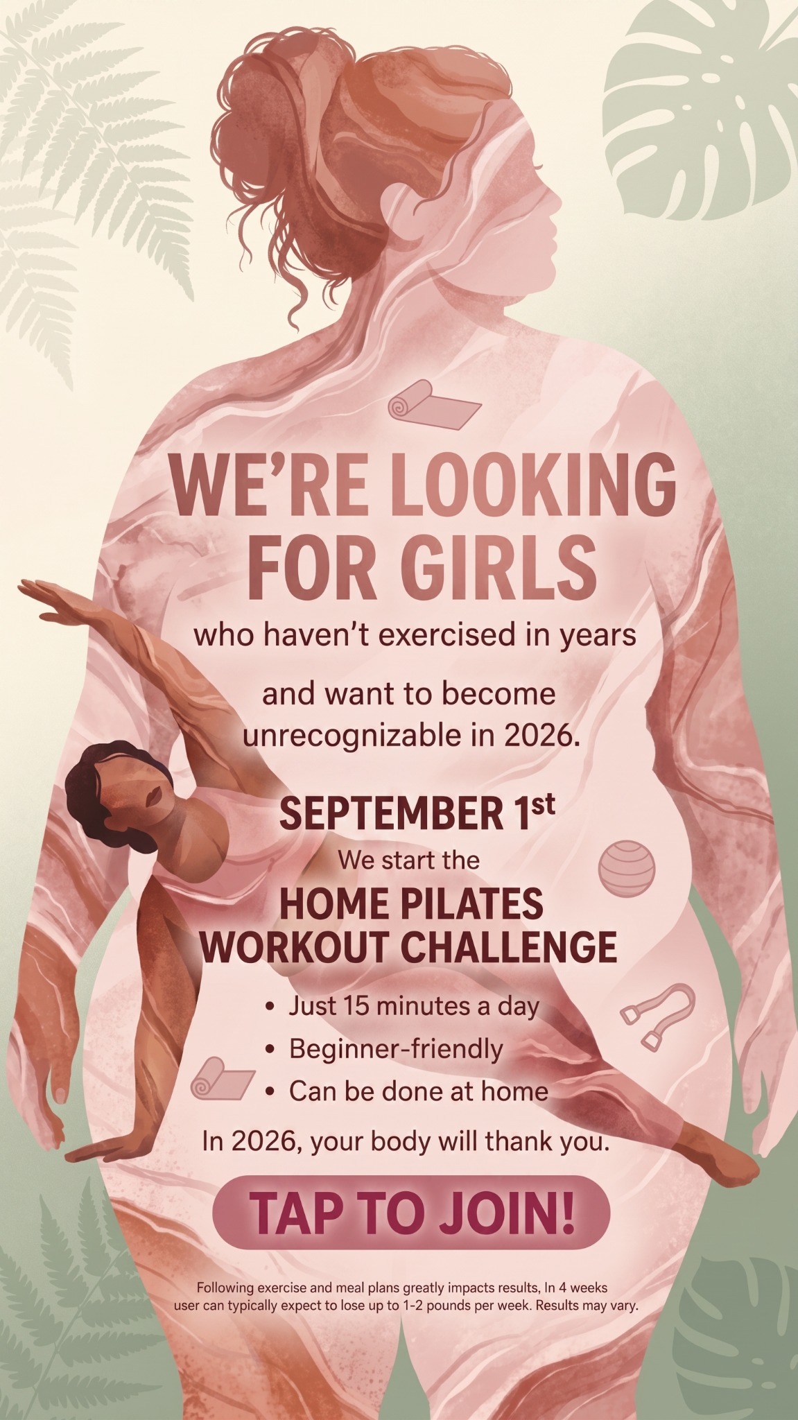 28 Day Challenge Facebook ad