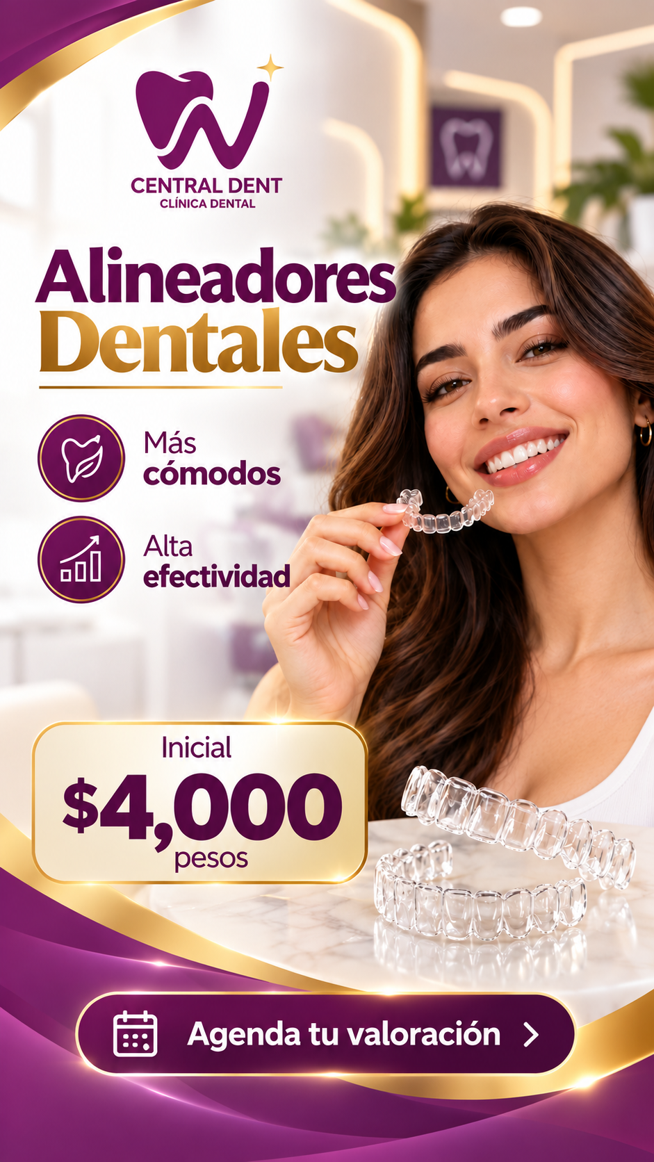 Central Dentmx Facebook ad: Agenda Aquí