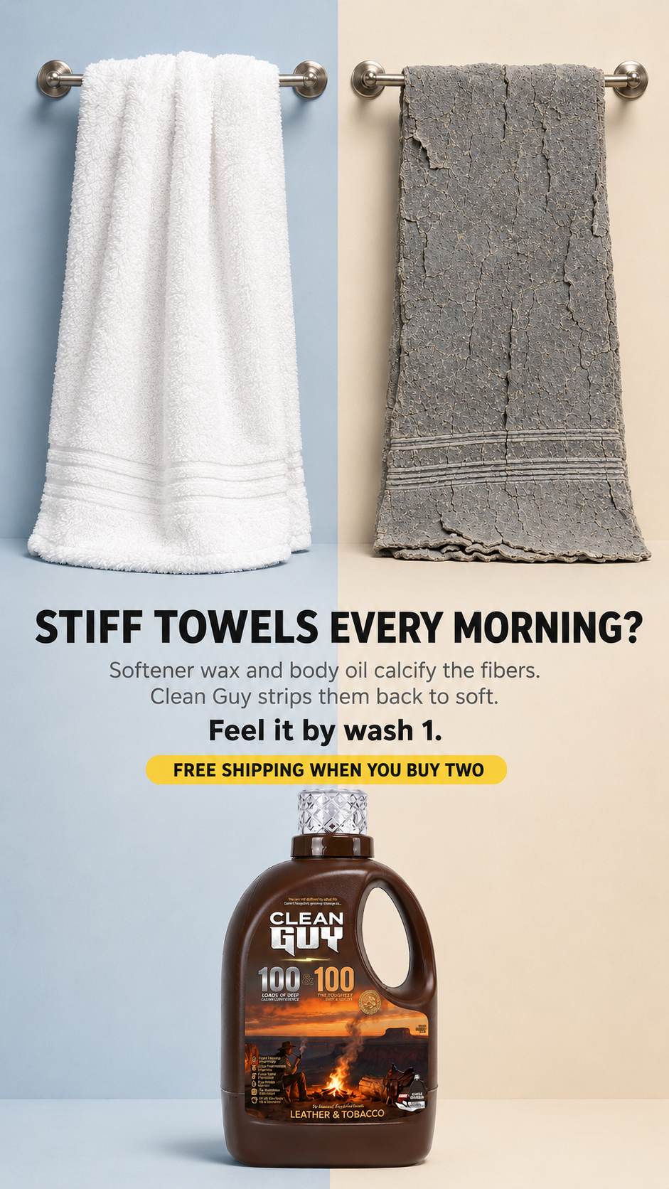 Clean Guy Facebook ad