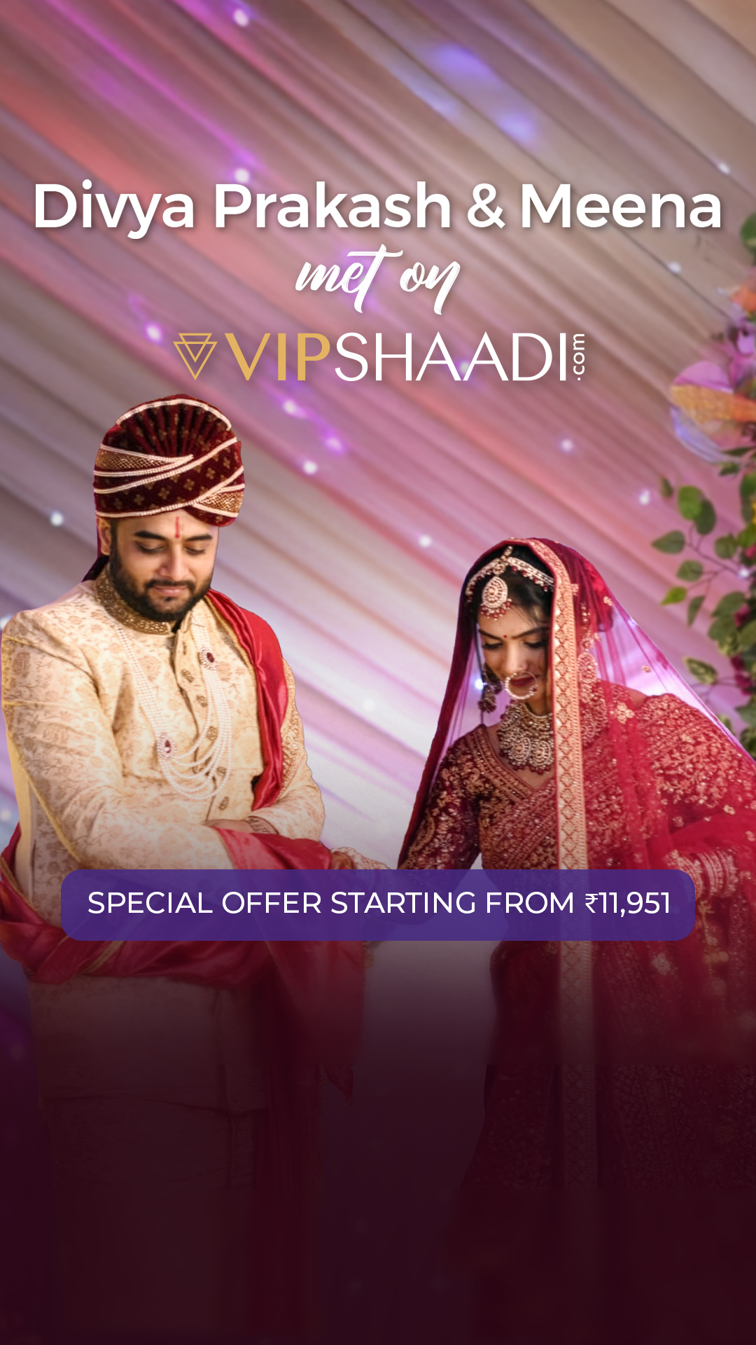 VIPShaadi.com Facebook ad