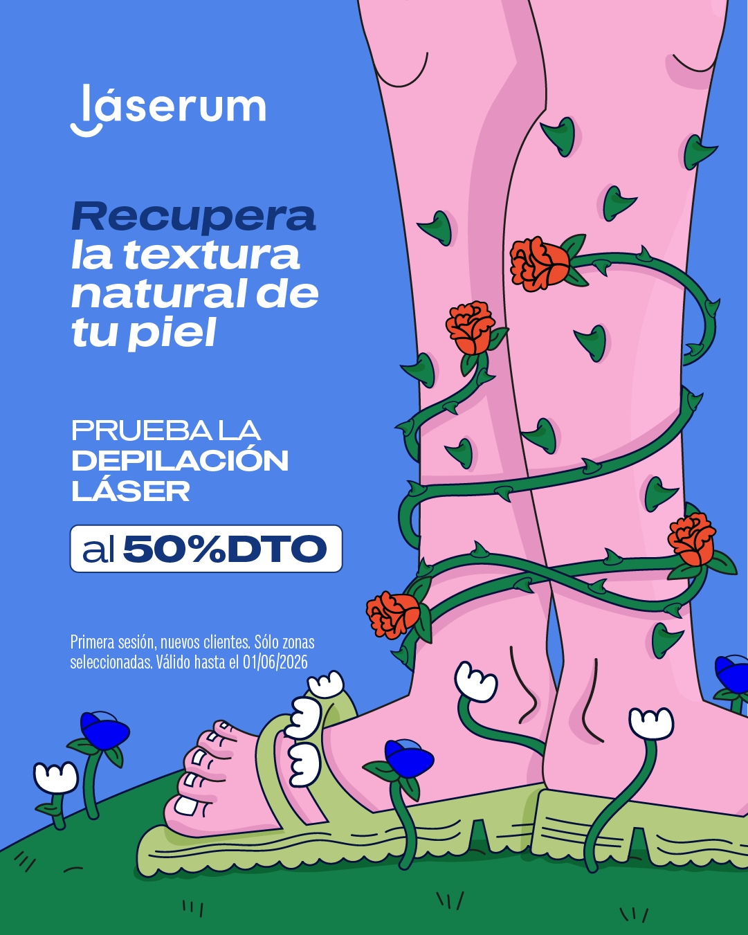 Láserum Facebook ad