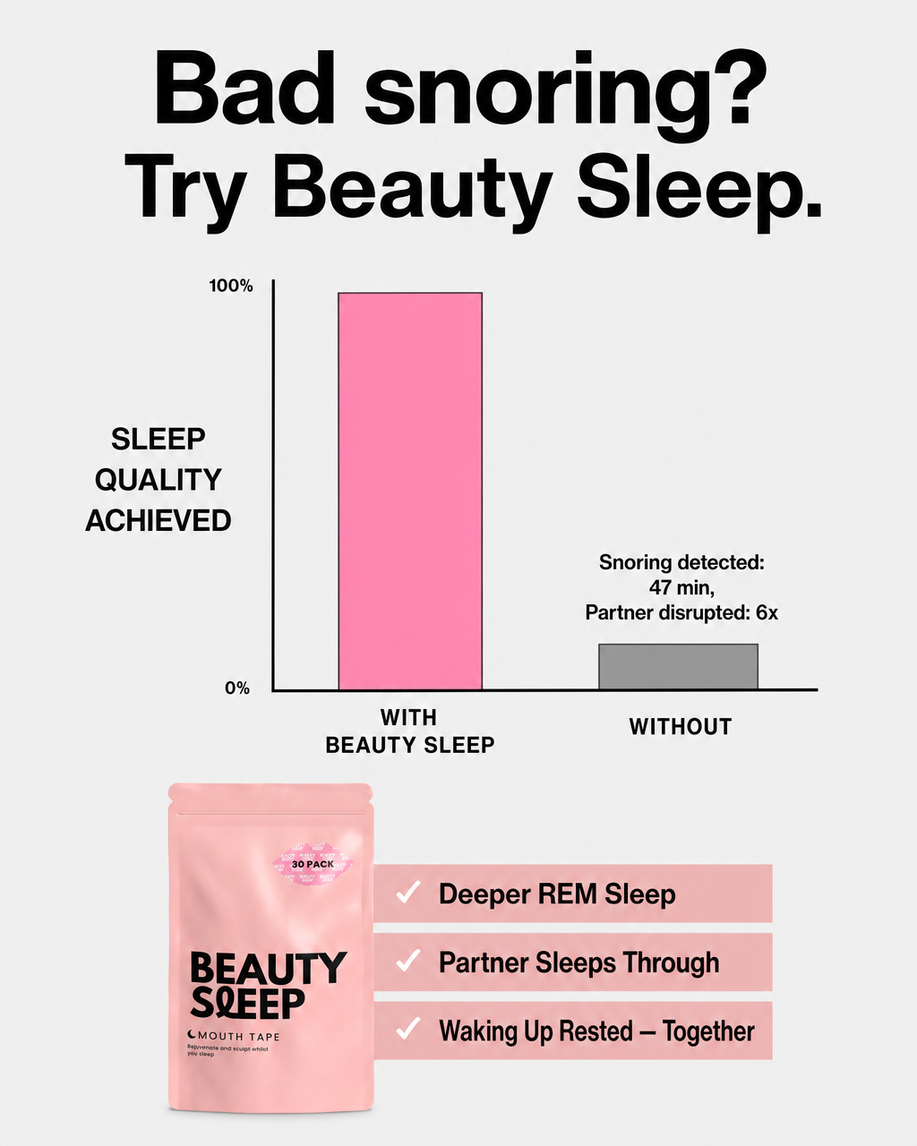 Beauty Sleep Facebook ad
