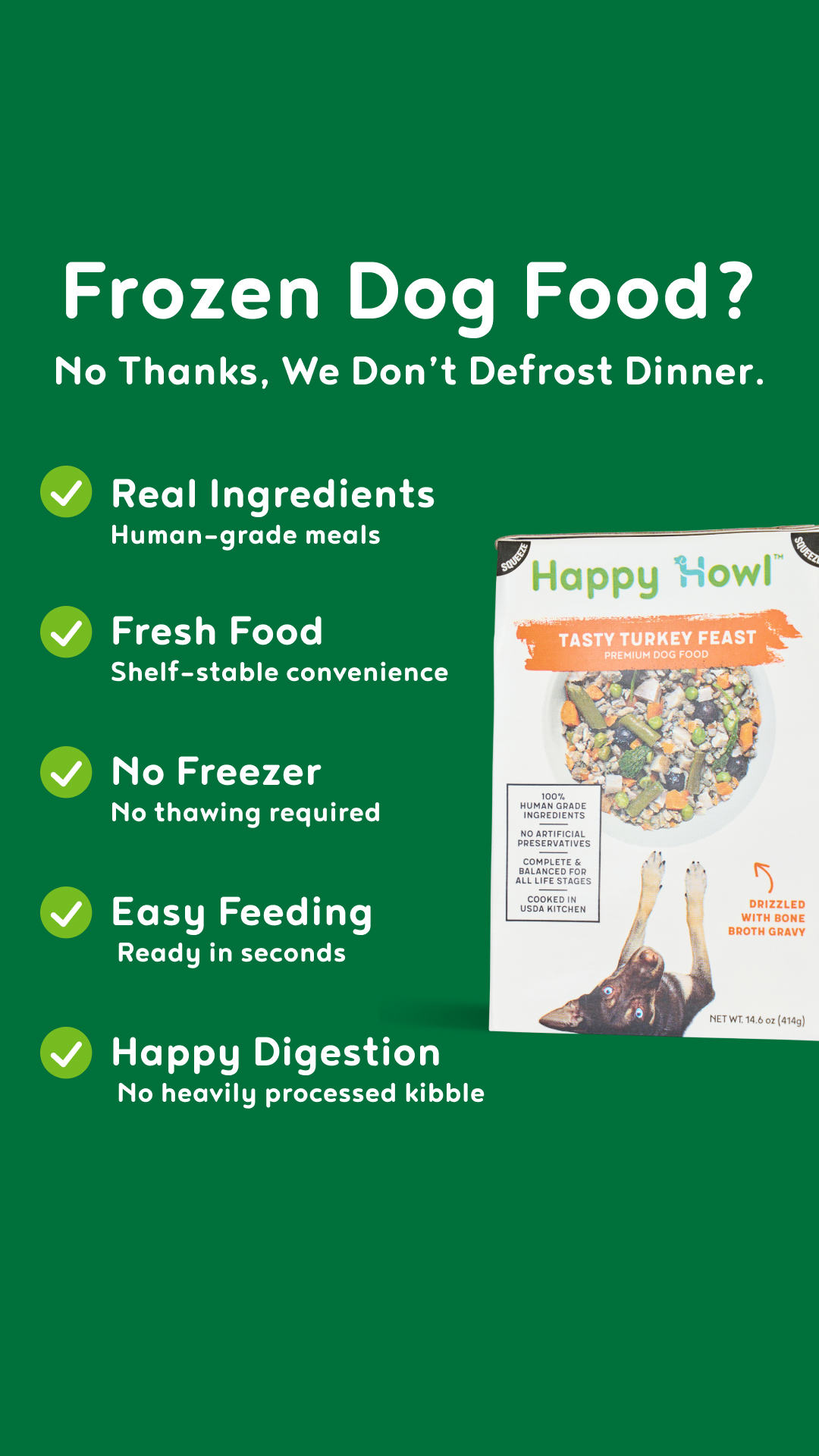 Happy Howl Facebook ad