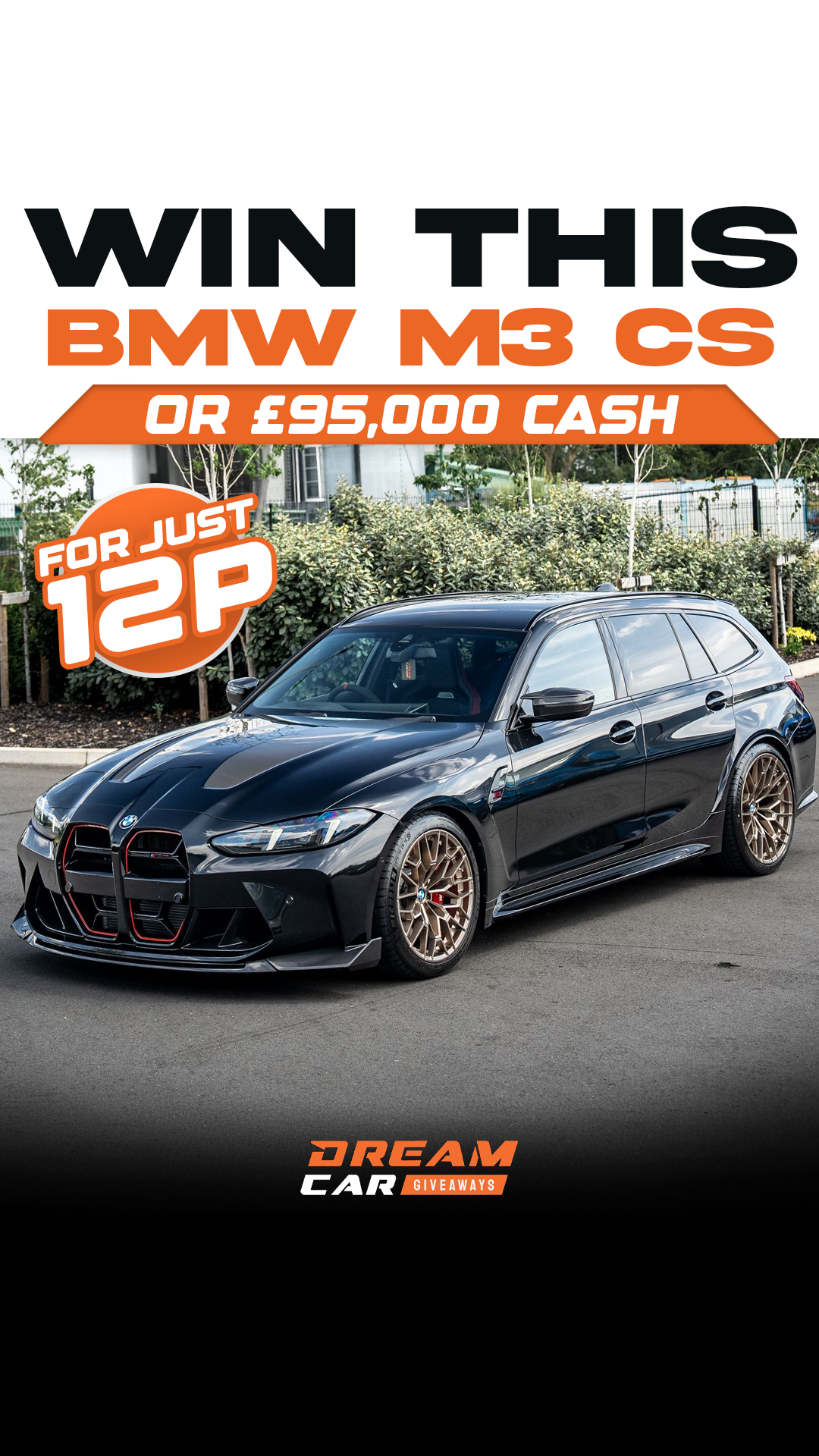 Dream Car Giveaways Facebook ad
