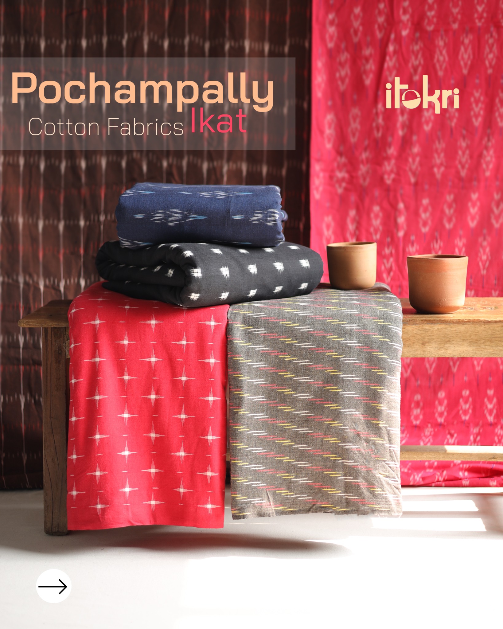 ITokri Fabrics Facebook ad