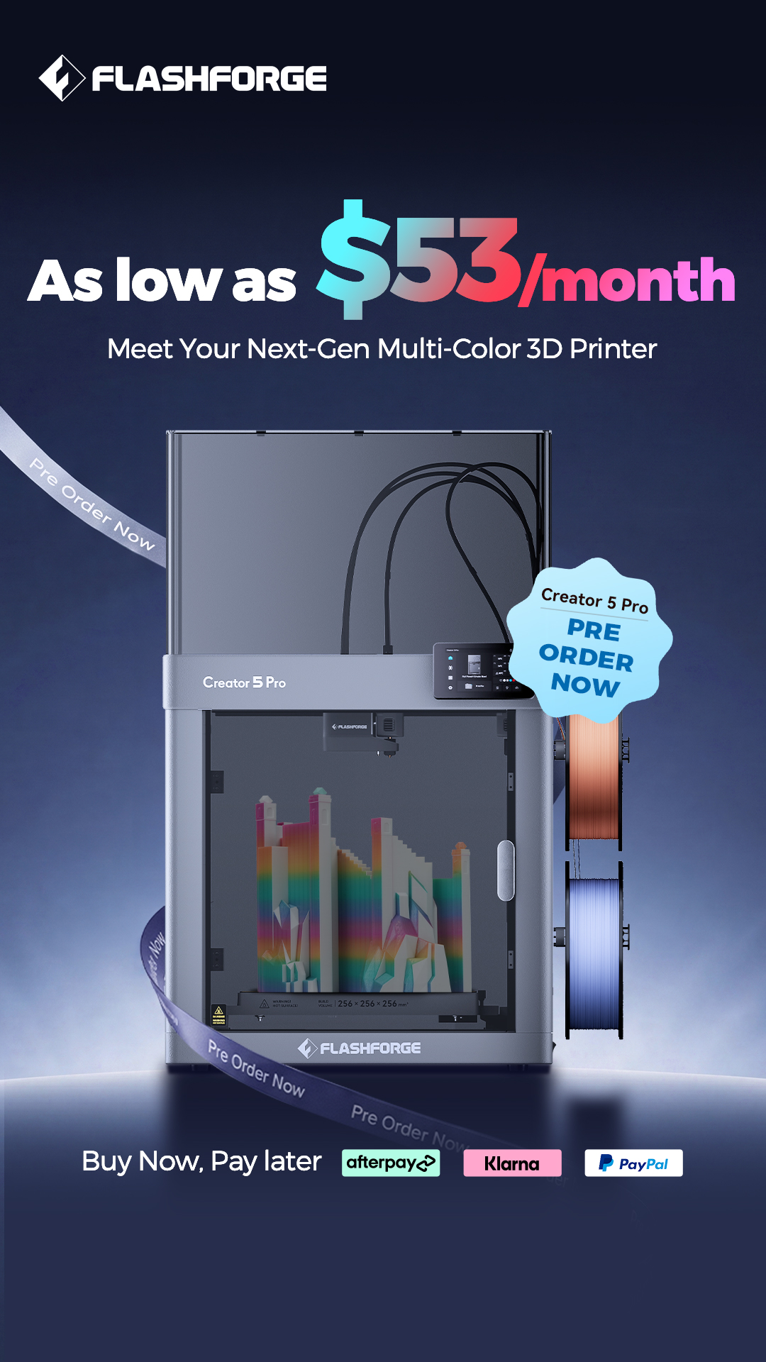 Flashforge Facebook ad