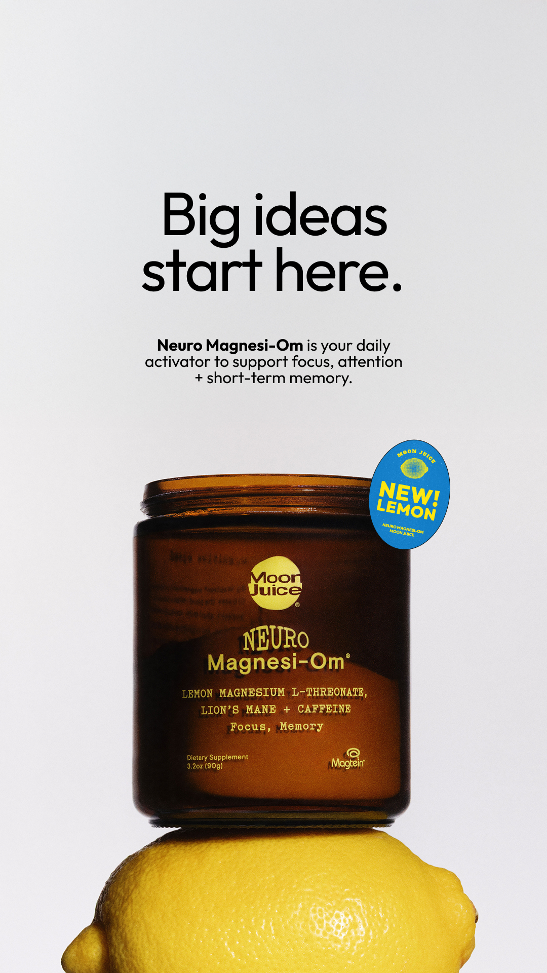 Moon Juice Facebook ad