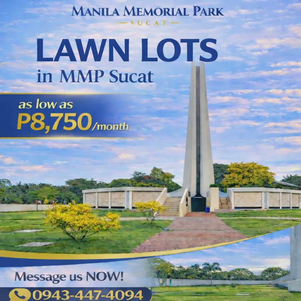 Manila Memorial Park by VEEM Group Facebook ad from Mar 15, 2026