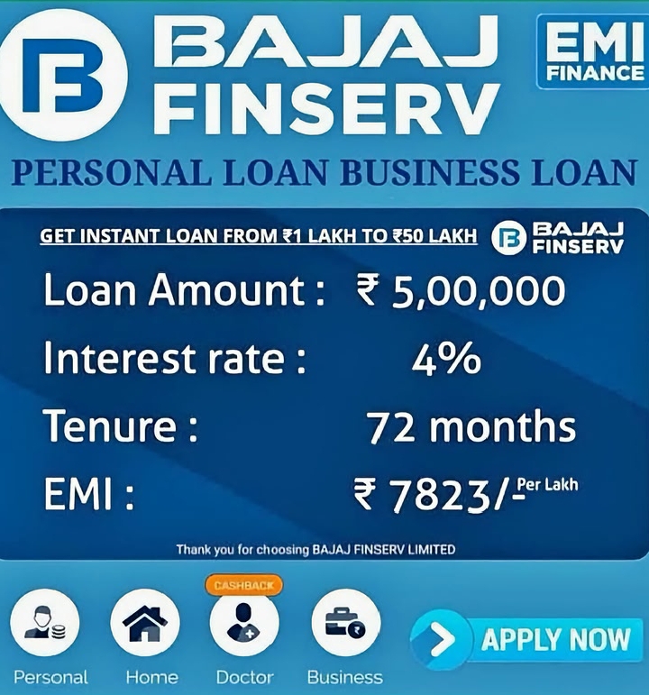 Emergency Loan Facebook ad: Online loan service