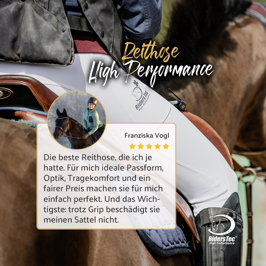 RidersDeal Facebook ad: Neue Generation Reithosen: Bequem, figurformend & mit 100…