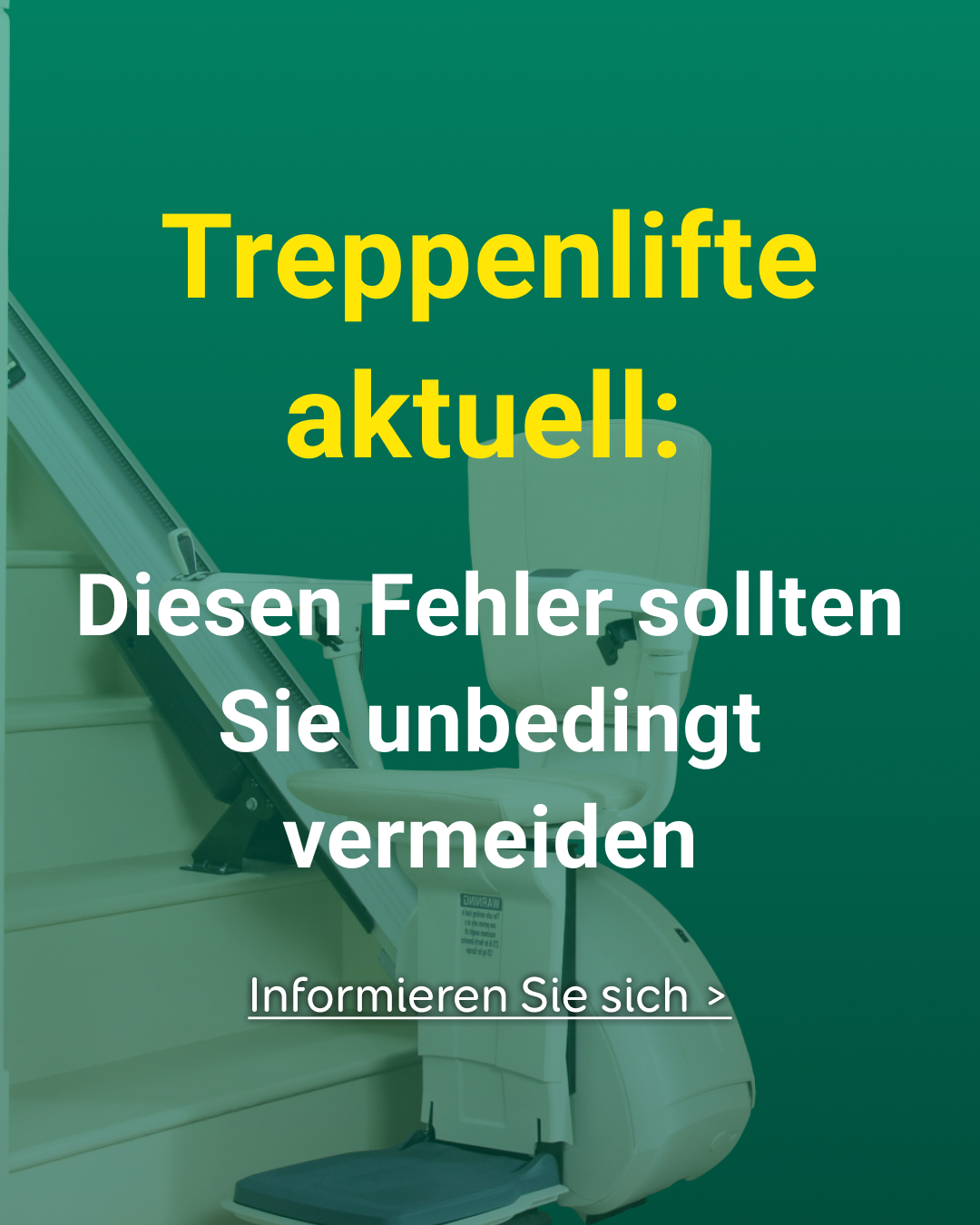 Aroundhome - Treppenlift Facebook ad
