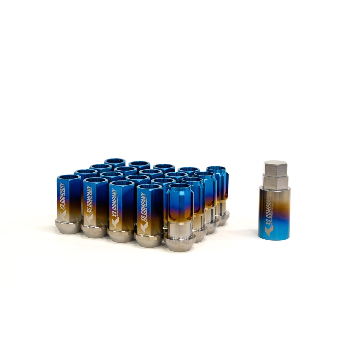 XS Company Inc Facebook ad: Titanium lug nuts available