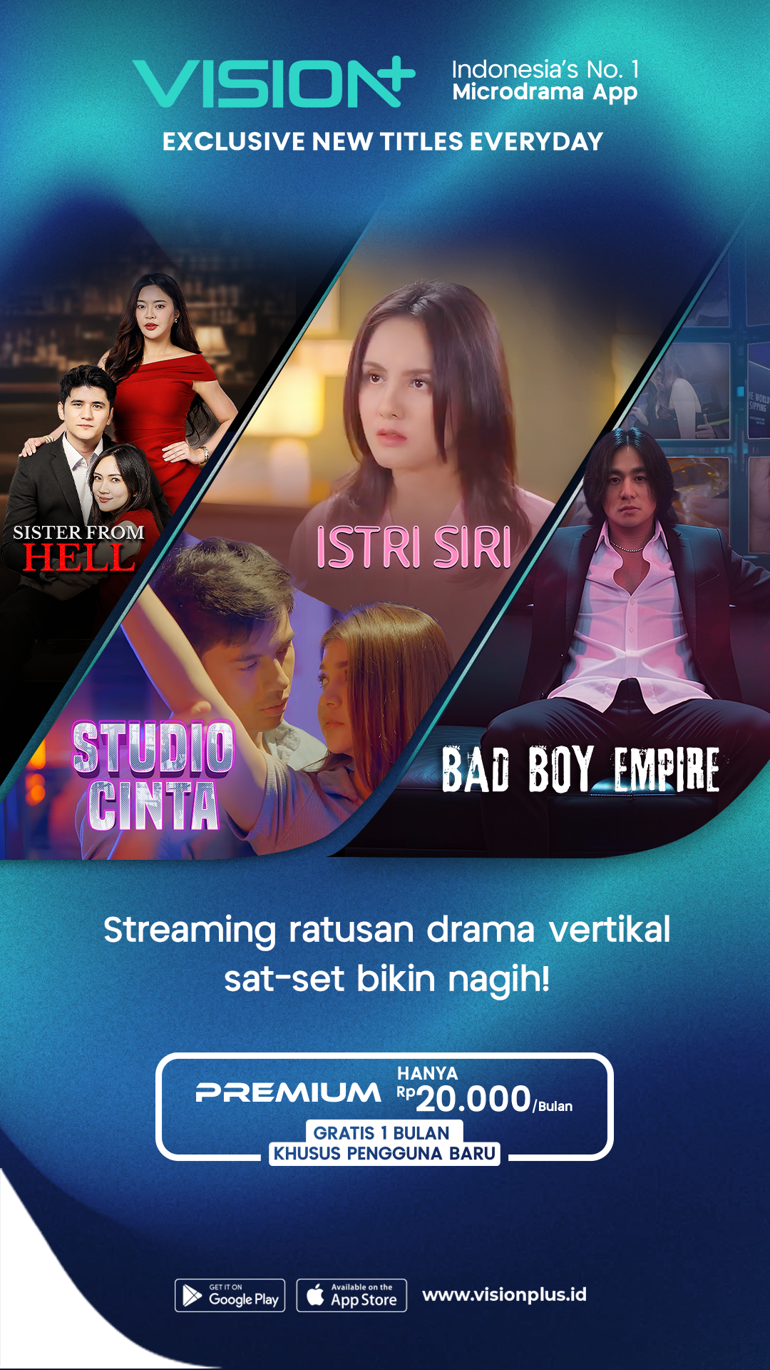 Vision Plus Originals Facebook ad from Feb 26, 2026