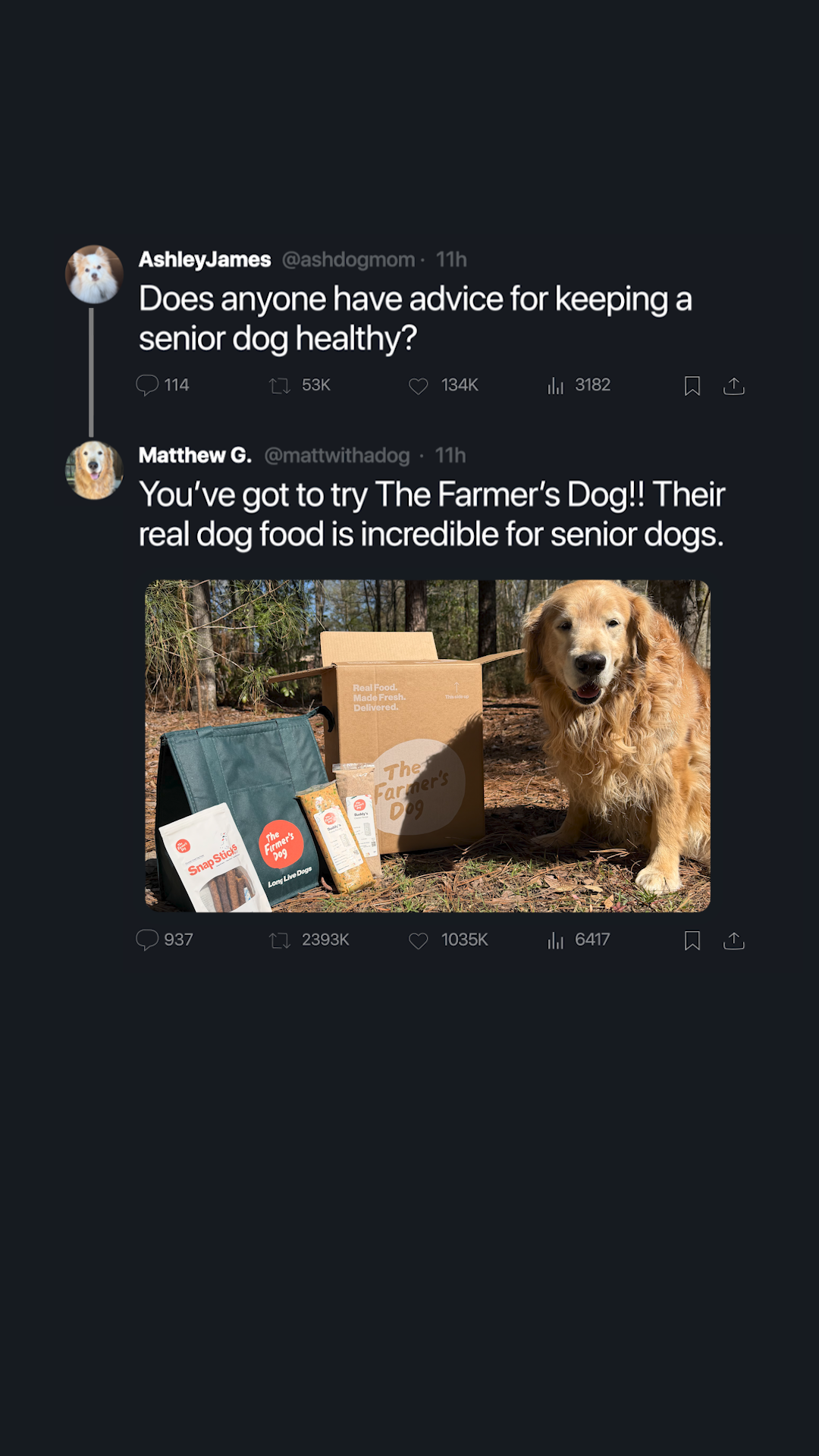 Tail Wagging Society Facebook ad