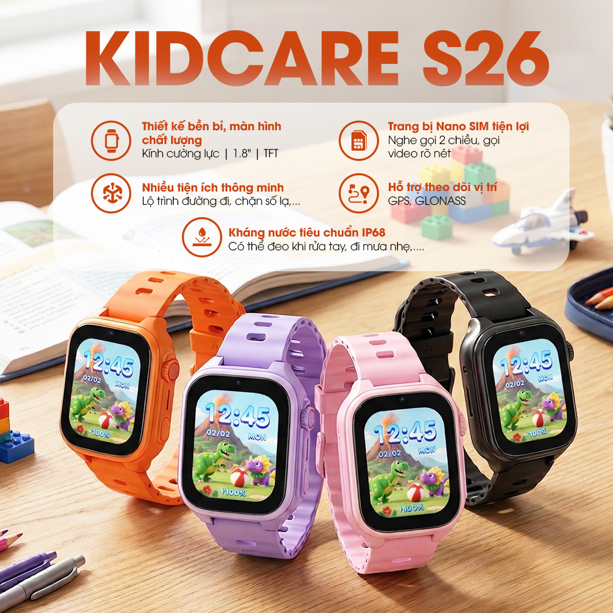 KidCare - Đồng Hồ Thông Minh Trẻ Em Facebook ad